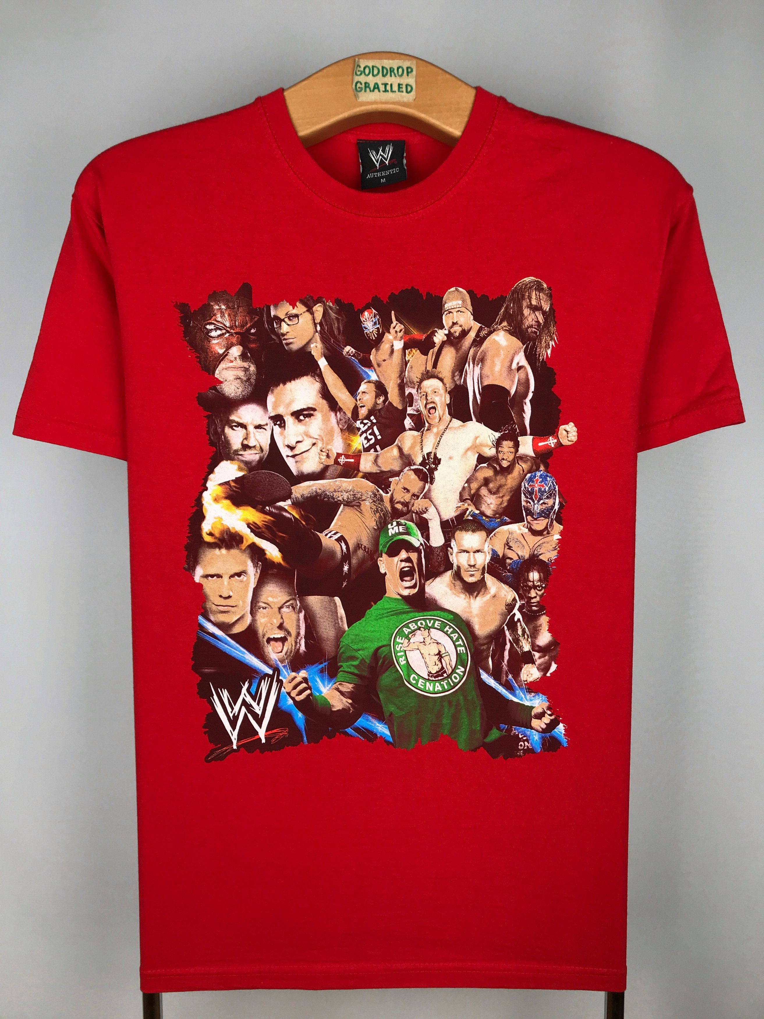 Vintage × Wwe × Wwf WWE Raw VS Smackdown Wrestling T Shirt | Grailed