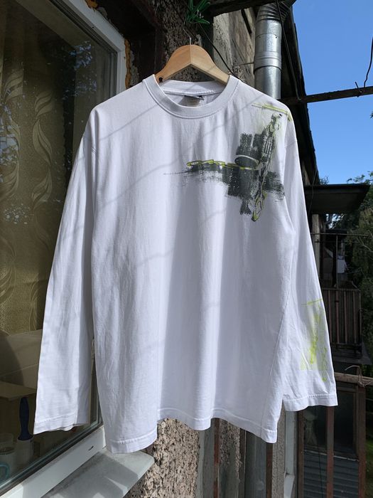 Vintage Vintage Oakley White Long Sleeve T-Shirt | Grailed