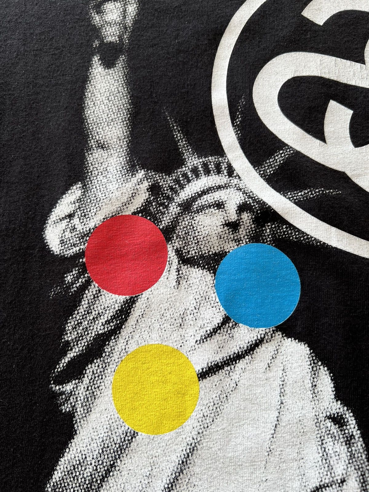 Stussy Vintage 2000s Stussy Statue Liberty NYC New York Black Tee Size US M / EU 48-50 / 2 - 8 Thumbnail