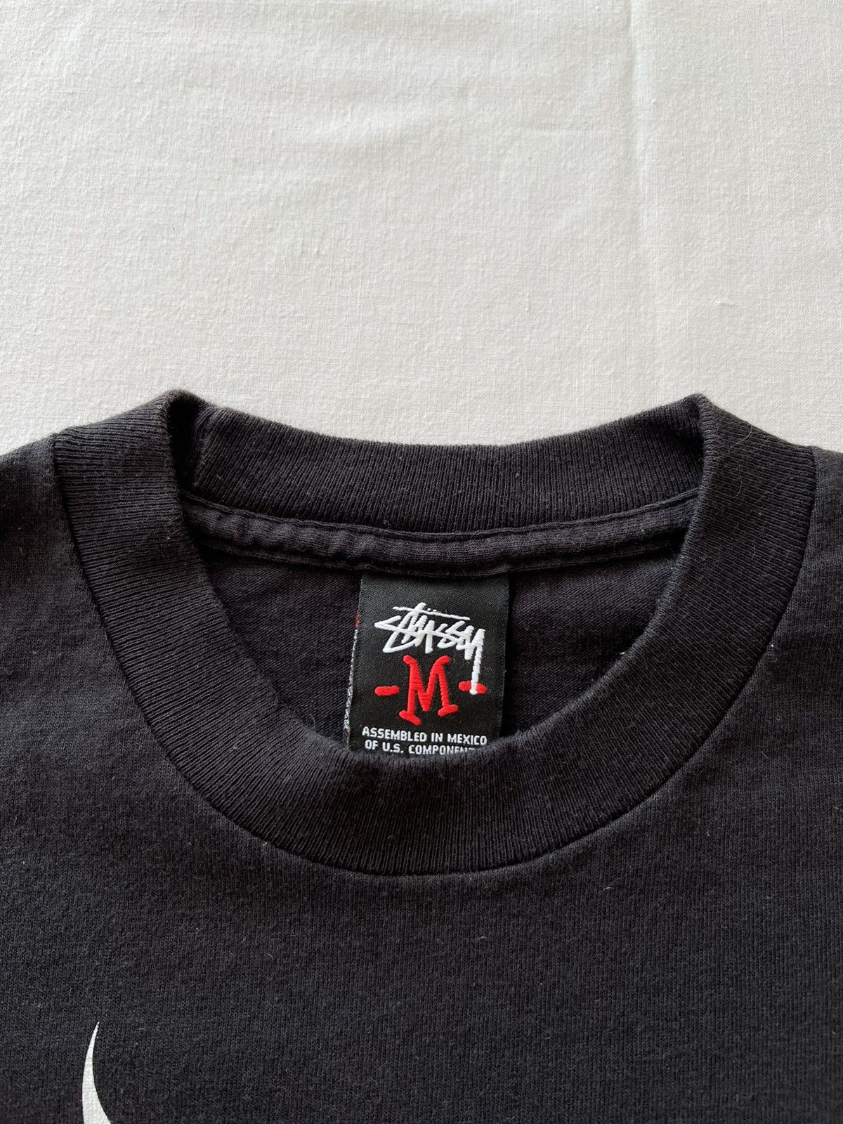 Stussy Vintage 2000s Stussy Statue Liberty NYC New York Black Tee Size US M / EU 48-50 / 2 - 10 Thumbnail