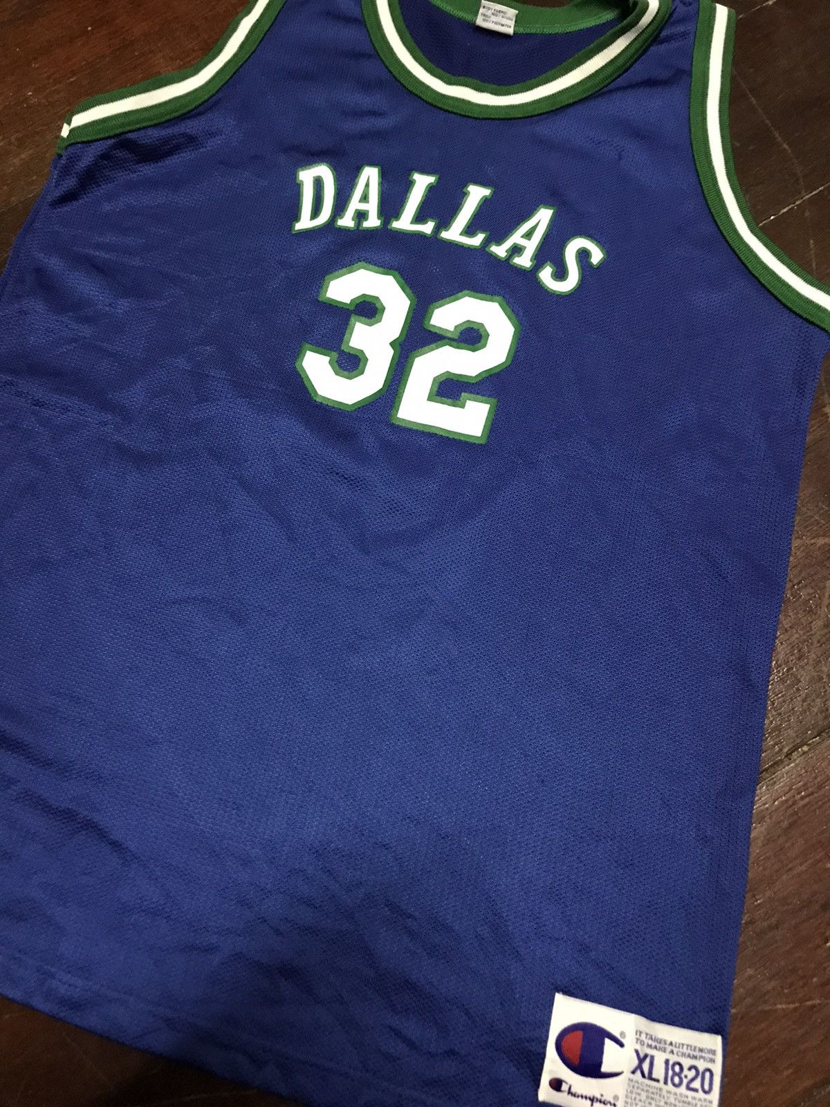 Champion × NBA Champion nba dallas jersi team Size US XL / EU 56 / 4 - 3 Thumbnail