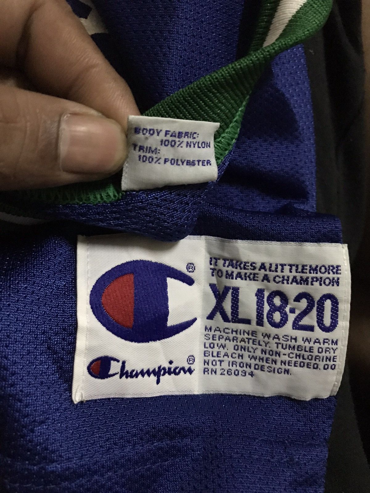 Champion × NBA Champion nba dallas jersi team Size US XL / EU 56 / 4 - 5 Thumbnail