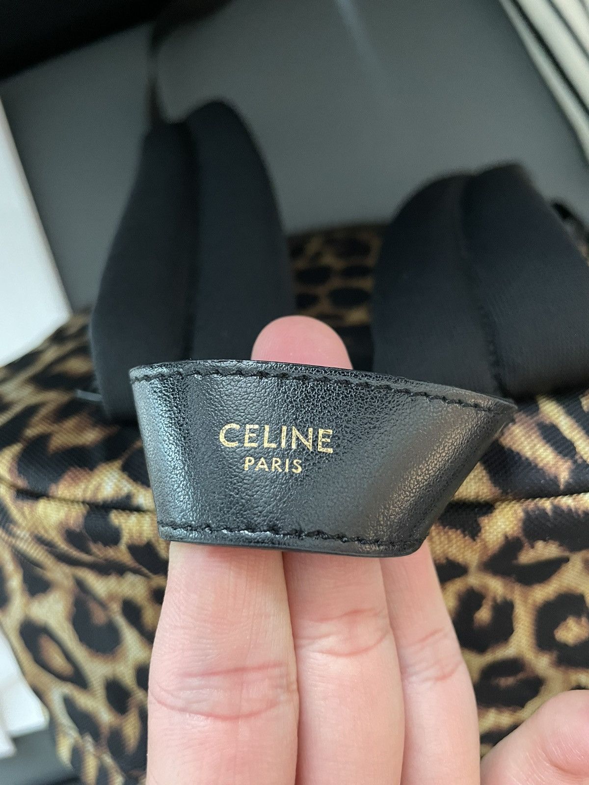 Celine × Hedi Slimane Rare Sold Out Runway Leopard Backpack Limited Edition NEW Size ONE SIZE - 6 Thumbnail