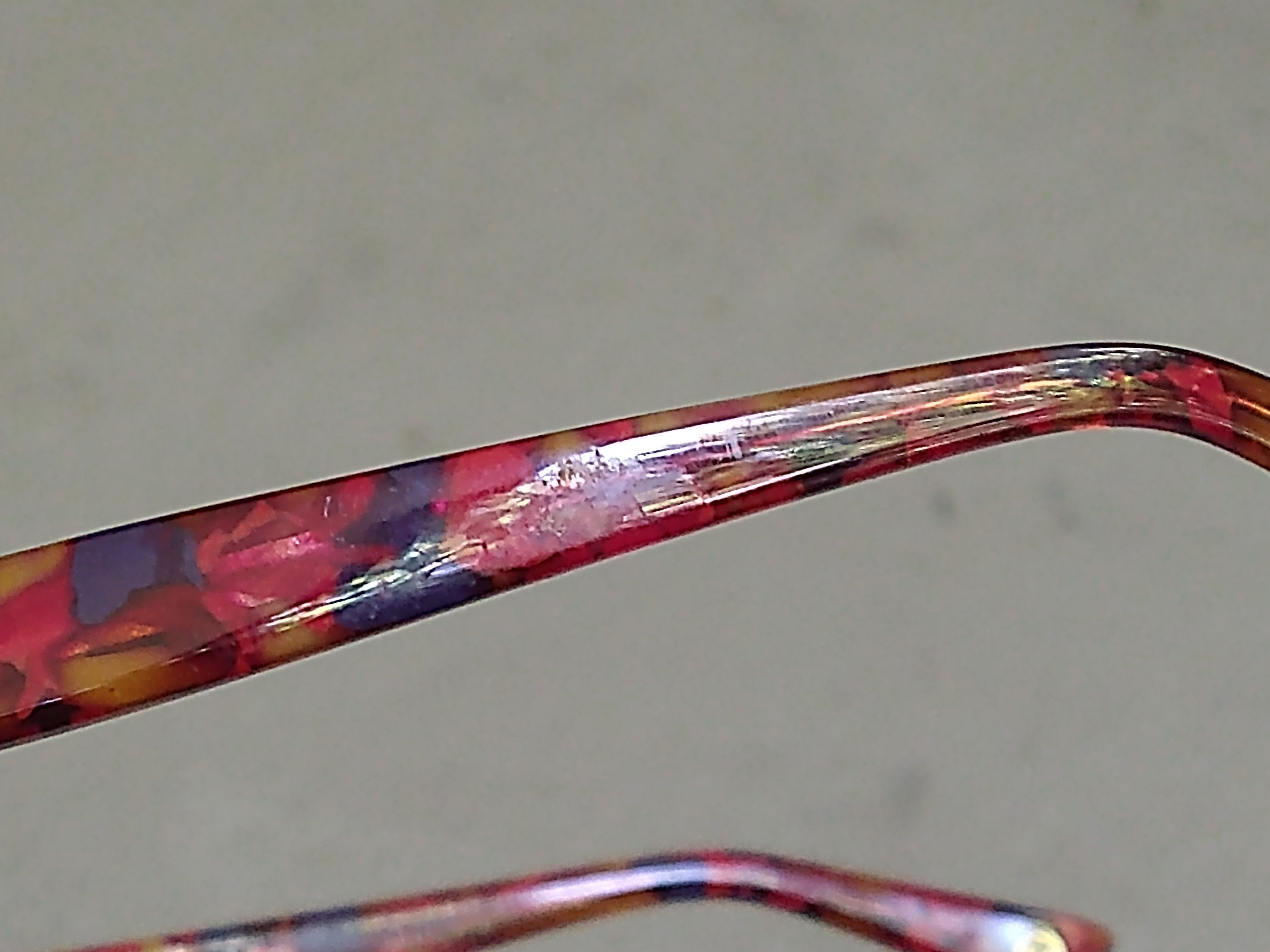Gucci Gucci Sunglasses GG3746 Red Havana Tortoise Blue Lens Size ONE SIZE - 7 Thumbnail