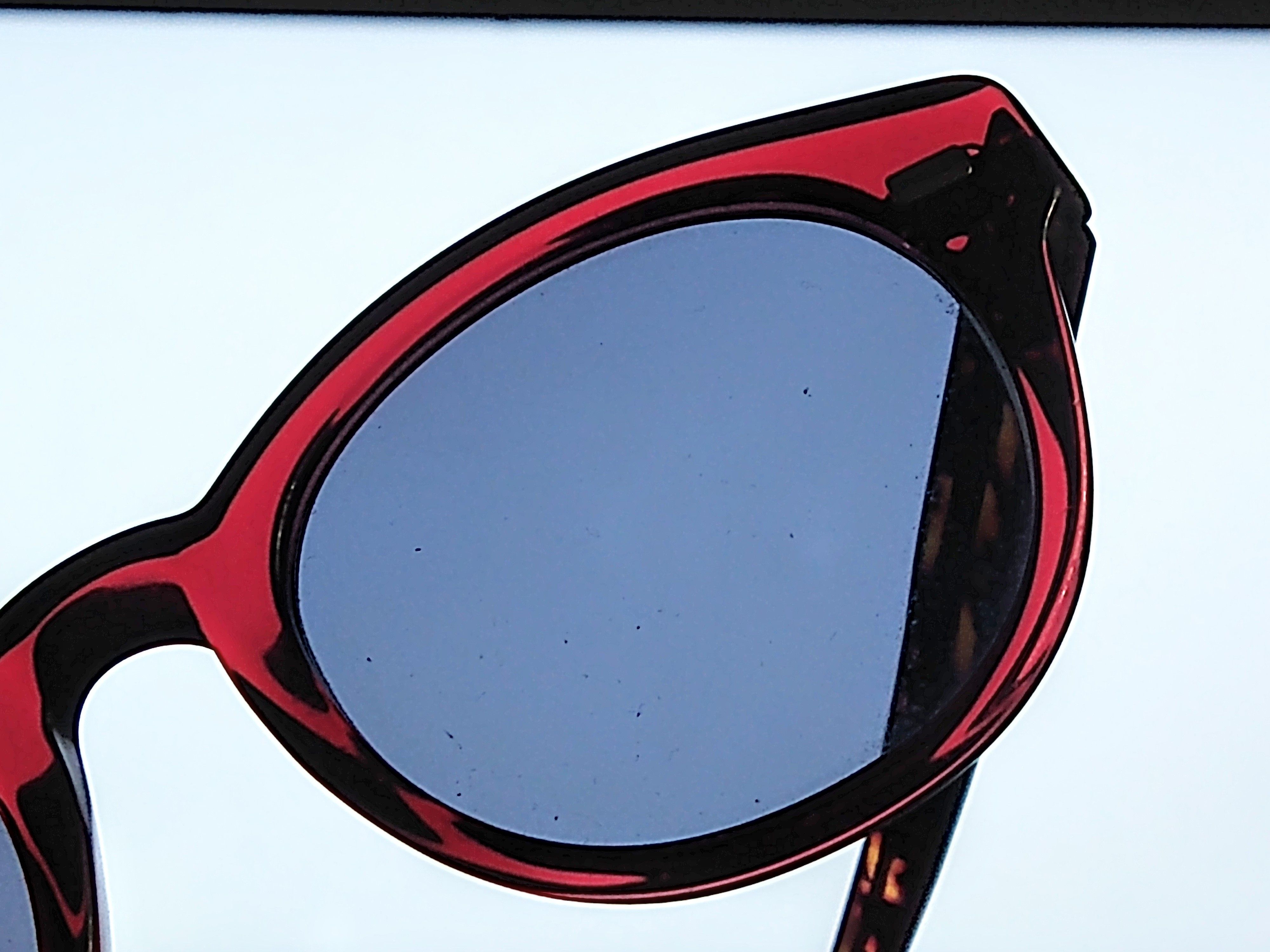 Gucci Gucci Sunglasses GG3746 Red Havana Tortoise Blue Lens Size ONE SIZE - 13 Thumbnail