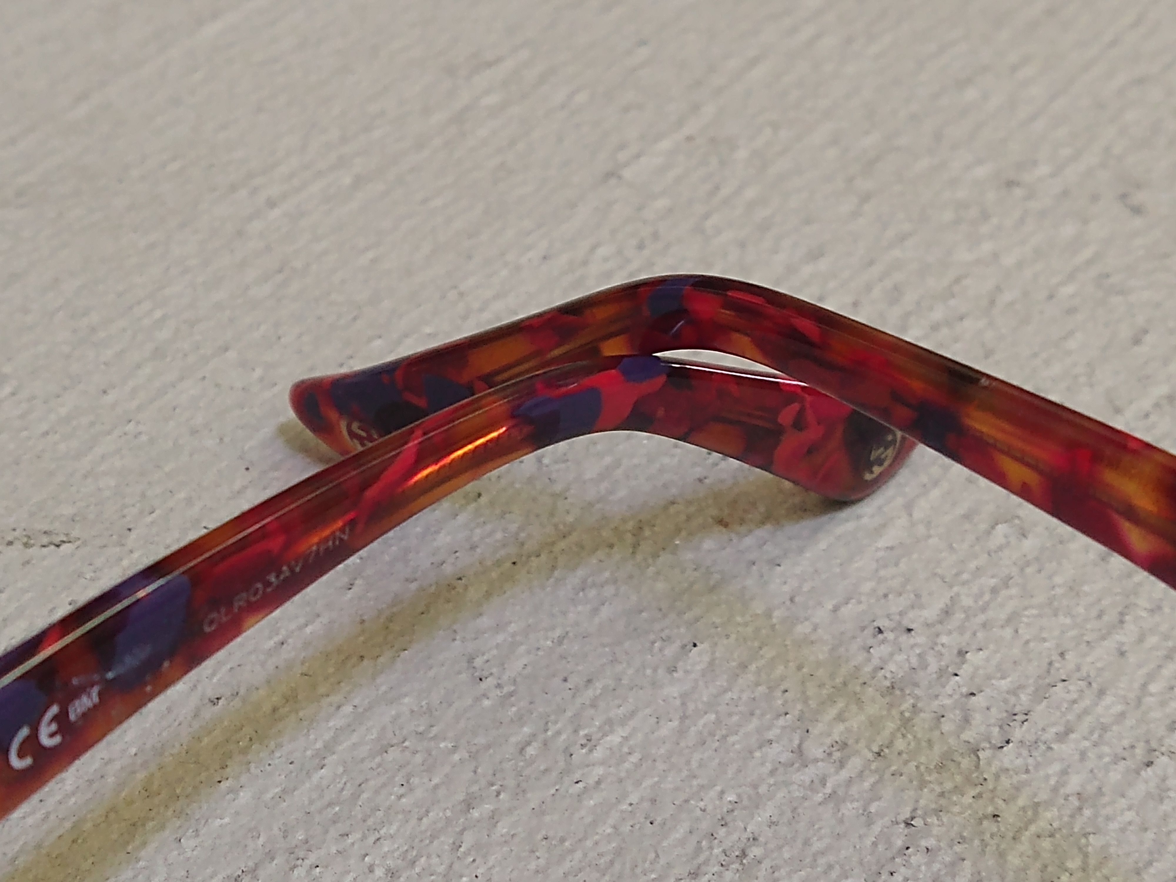 Gucci Gucci Sunglasses GG3746 Red Havana Tortoise Blue Lens Size ONE SIZE - 11 Thumbnail