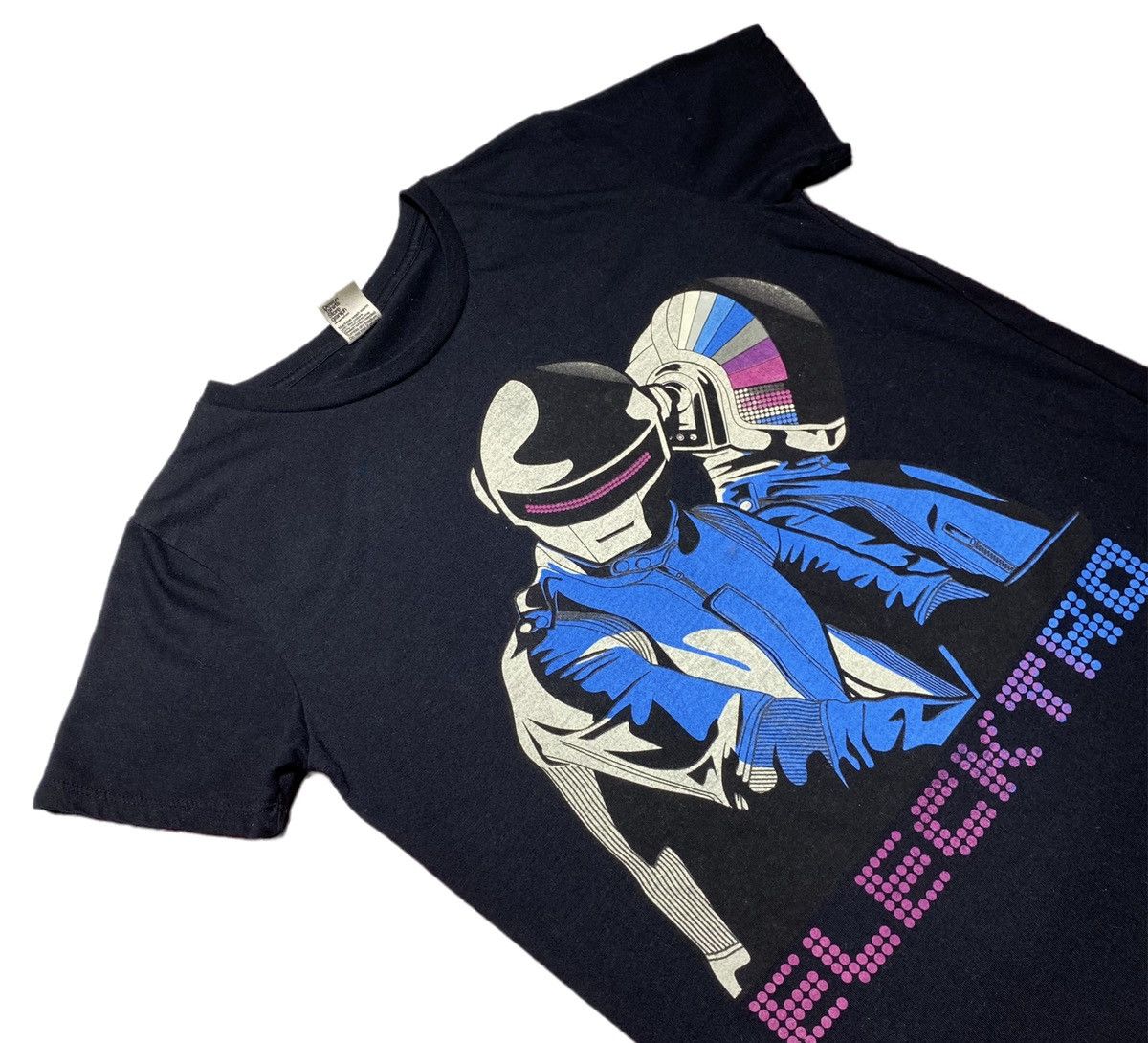 Band Tees Thrashed Faded Daft Punk Robot ERD GRUNGE GRAIL TEE Size US S / EU 44-46 / 1 - 3 Thumbnail