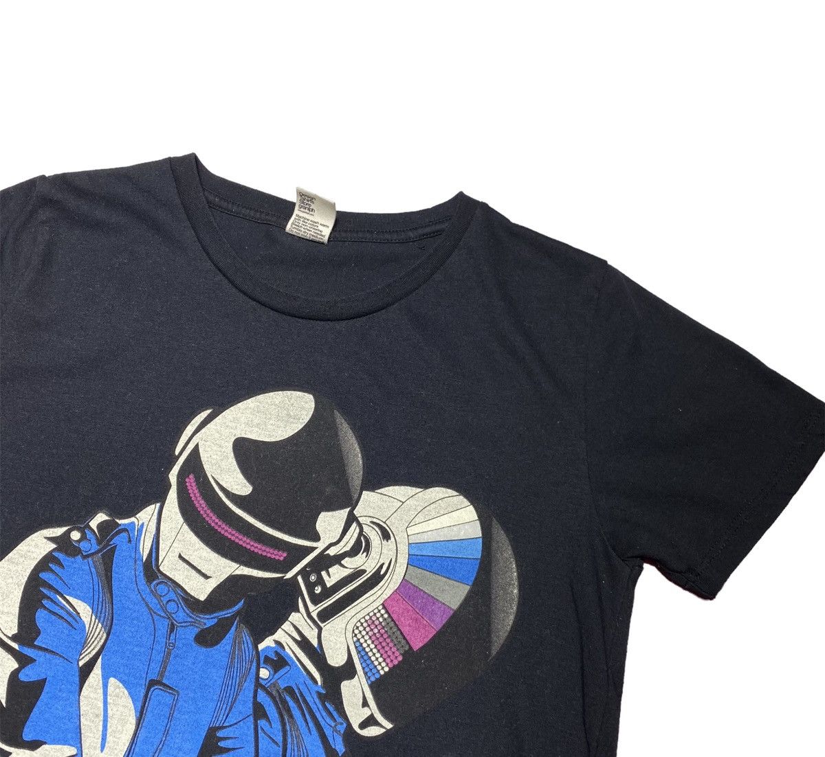 Band Tees Thrashed Faded Daft Punk Robot ERD GRUNGE GRAIL TEE Size US S / EU 44-46 / 1 - 4 Thumbnail