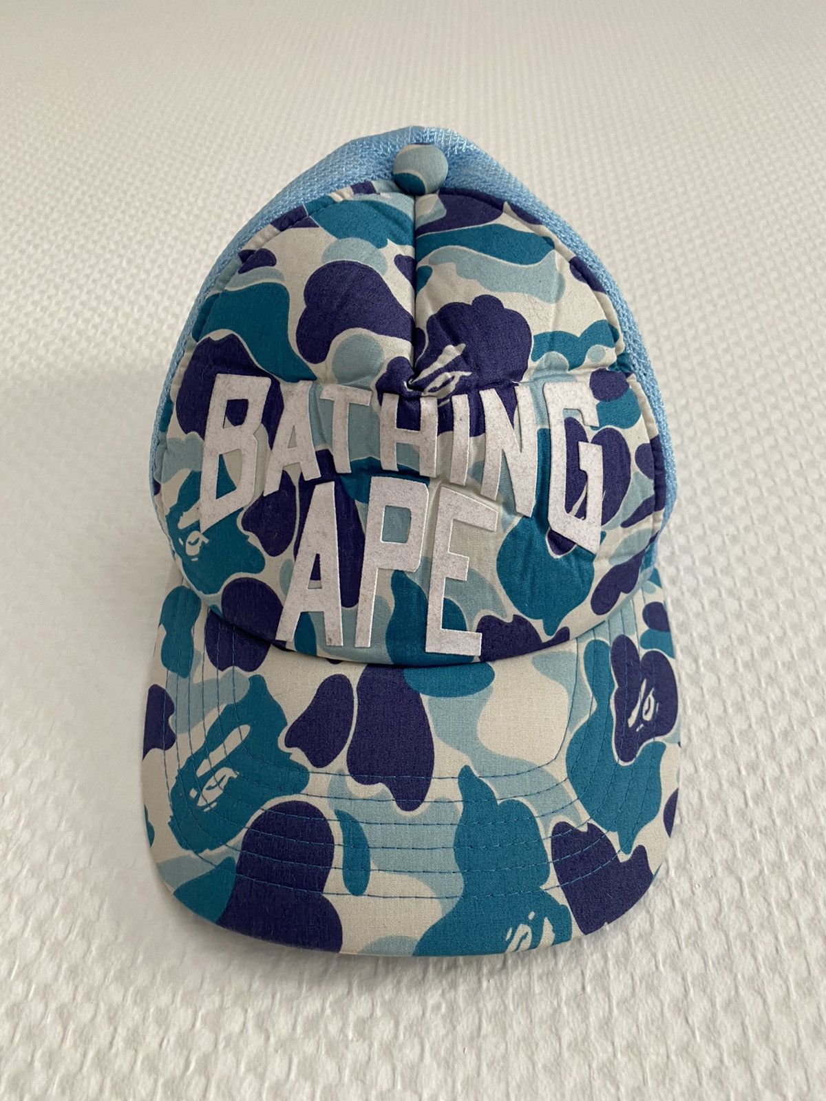 Bape ABC2 Camo NYC Logo Mesh Cap Size ONE SIZE - 1 Thumbnail