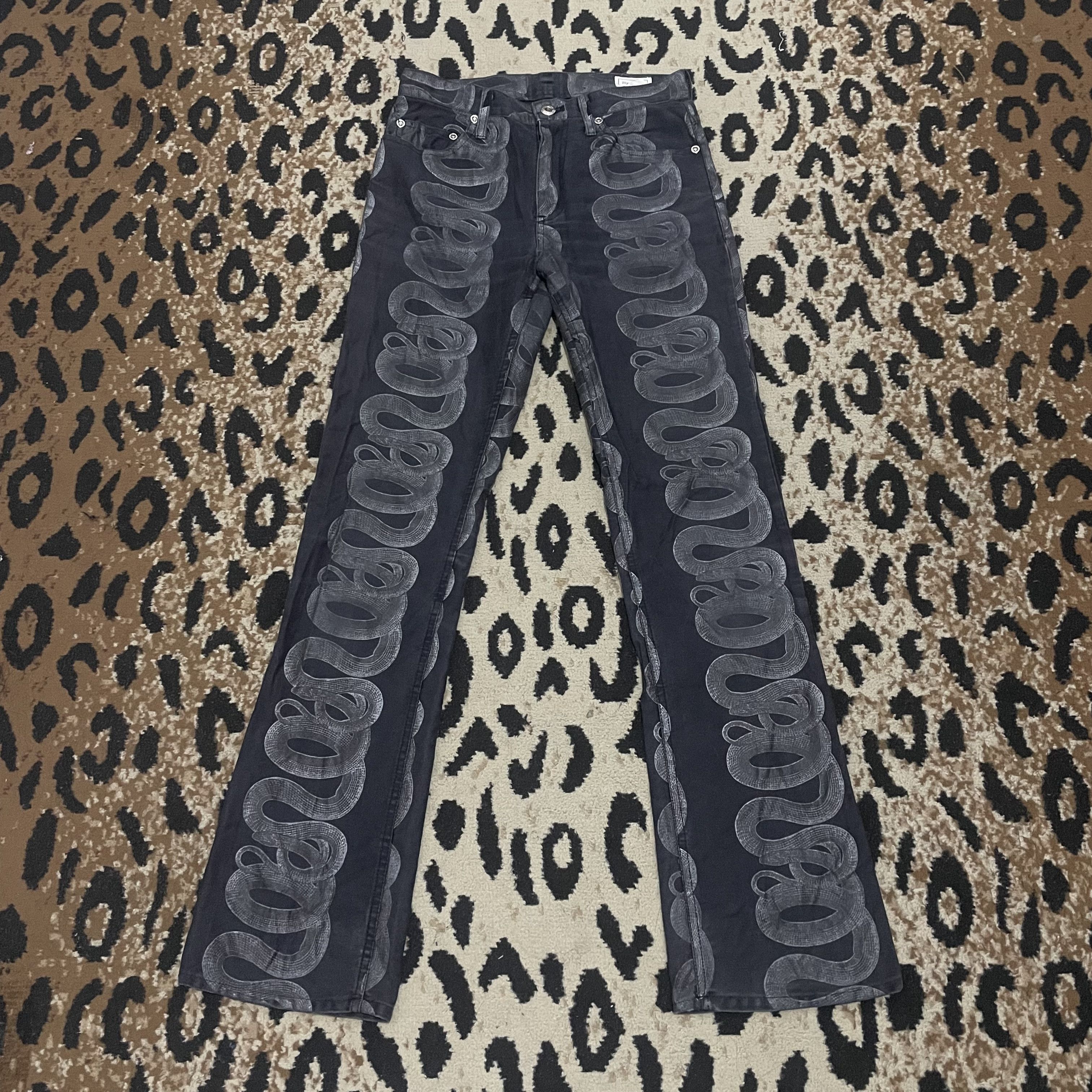 Hysteric Snake Pants | Grailed