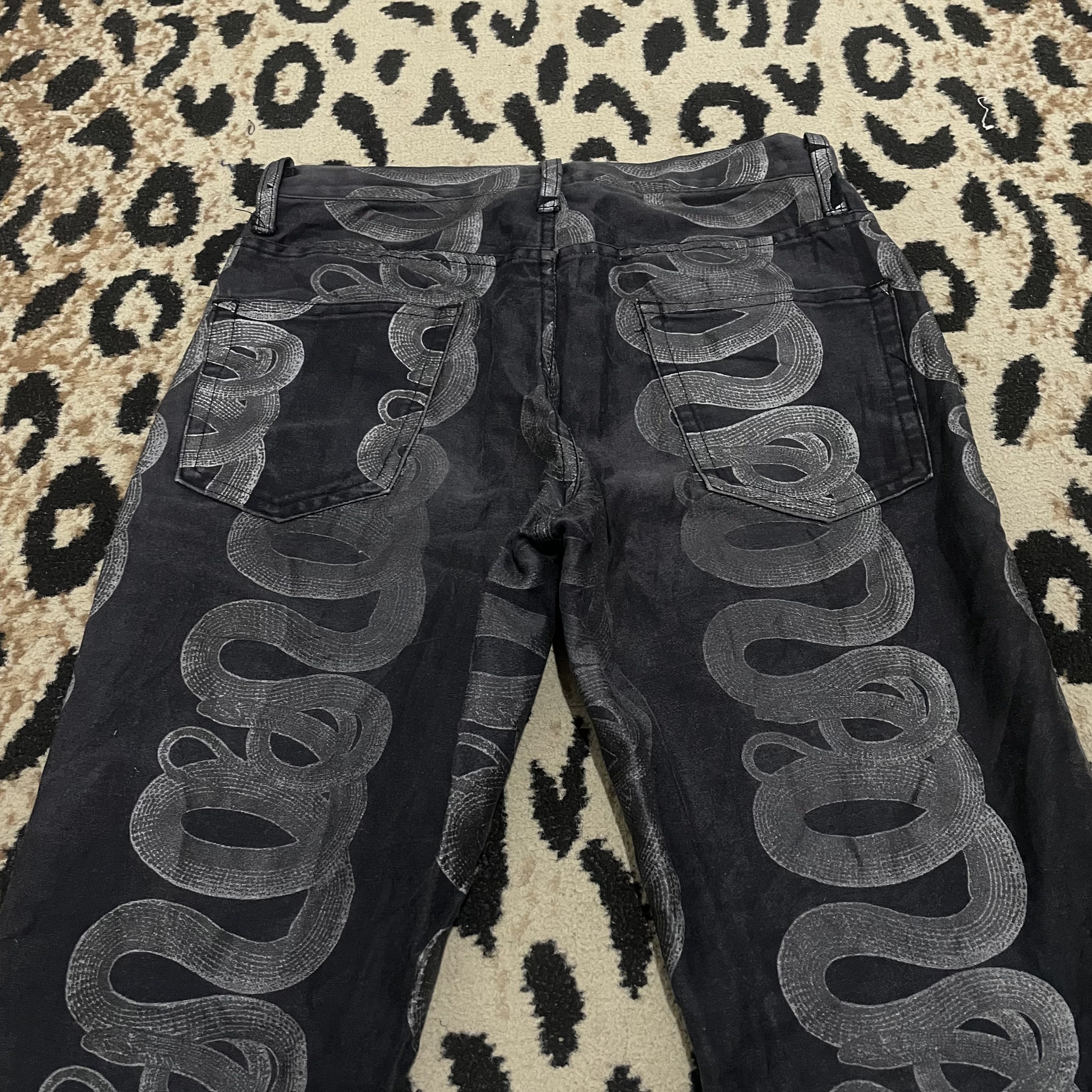 Hysteric Glamour Hysteric Glamour Snake Pants Size US 28 / EU 44 - 4 Thumbnail