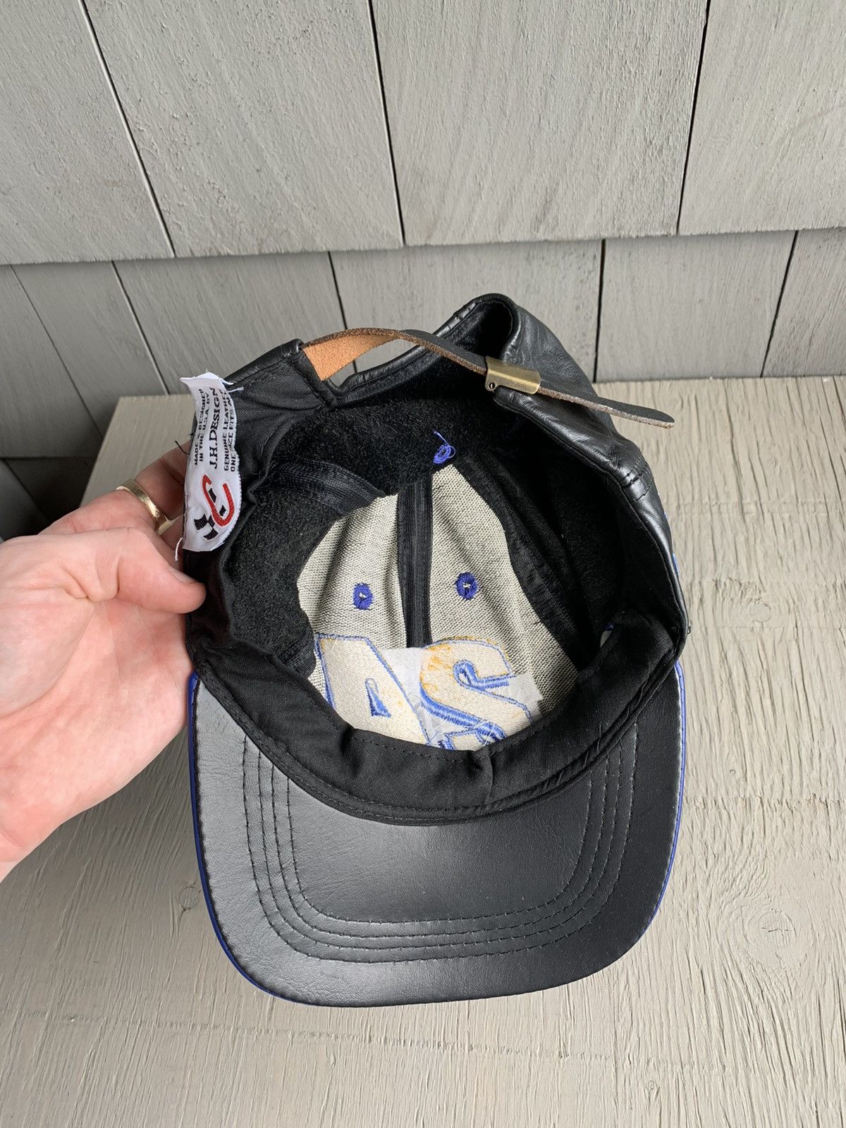 NASCAR × Vintage Vintage Leather Baseball Cap NASCAR Jeff Gordon 24 USA Size ONE SIZE - 8 Thumbnail
