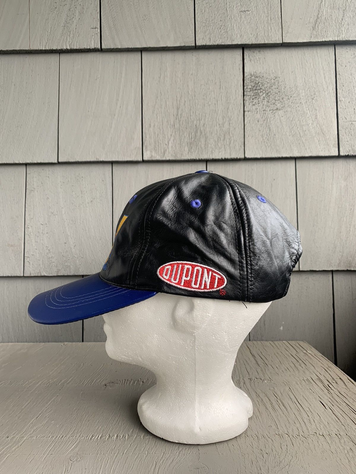 NASCAR × Vintage Vintage Leather Baseball Cap NASCAR Jeff Gordon 24 USA Size ONE SIZE - 3 Thumbnail