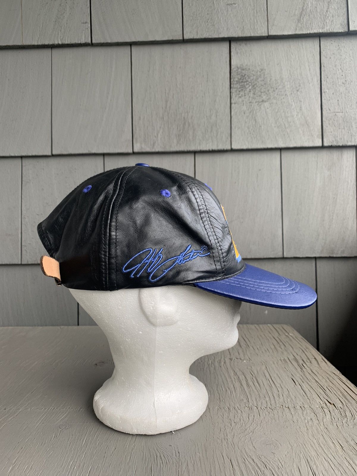 NASCAR × Vintage Vintage Leather Baseball Cap NASCAR Jeff Gordon 24 USA Size ONE SIZE - 11 Thumbnail