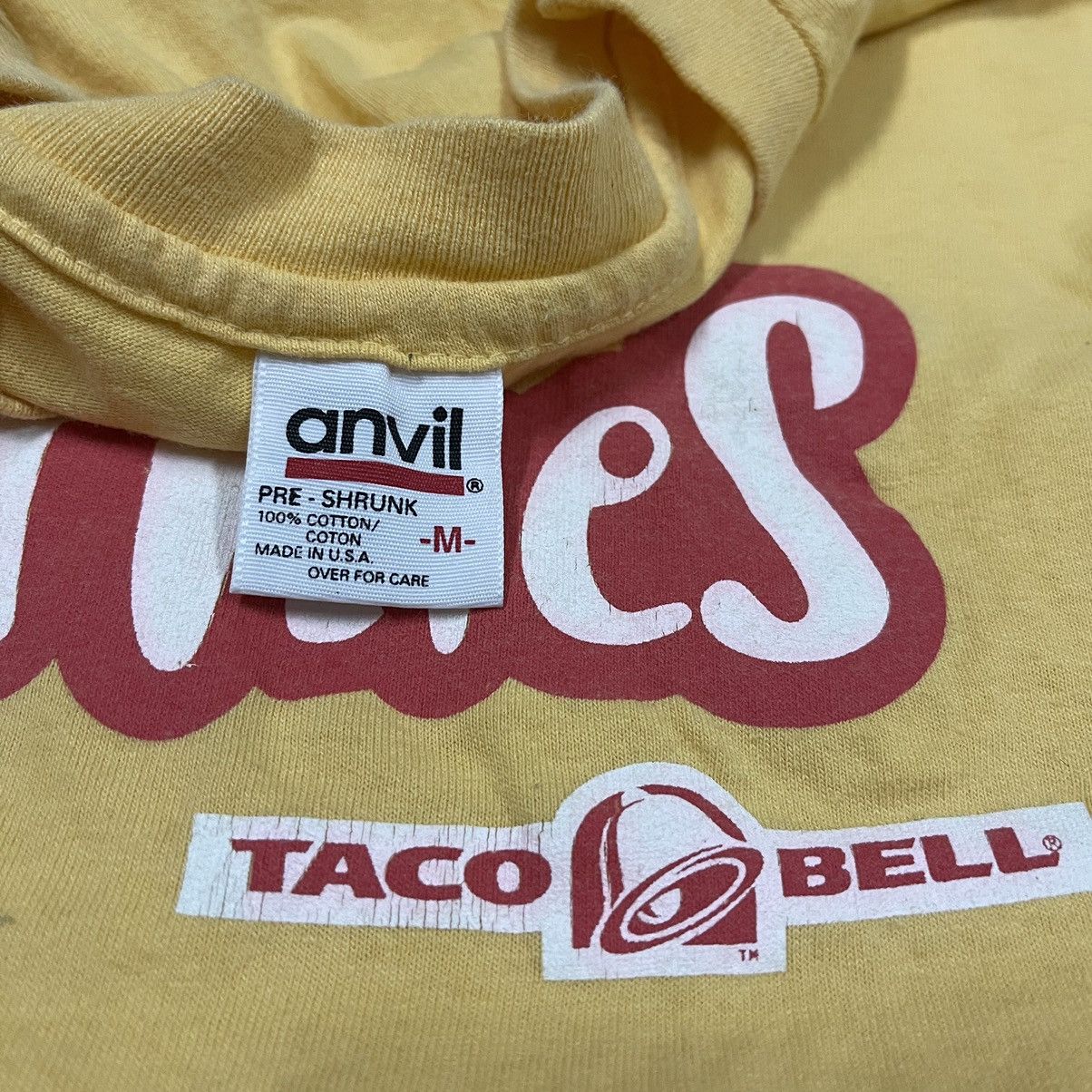 Anvil × Vintage Vintage 90s taco bell smoothies tshirt Size US M / EU 48-50 / 2 - 3 Thumbnail