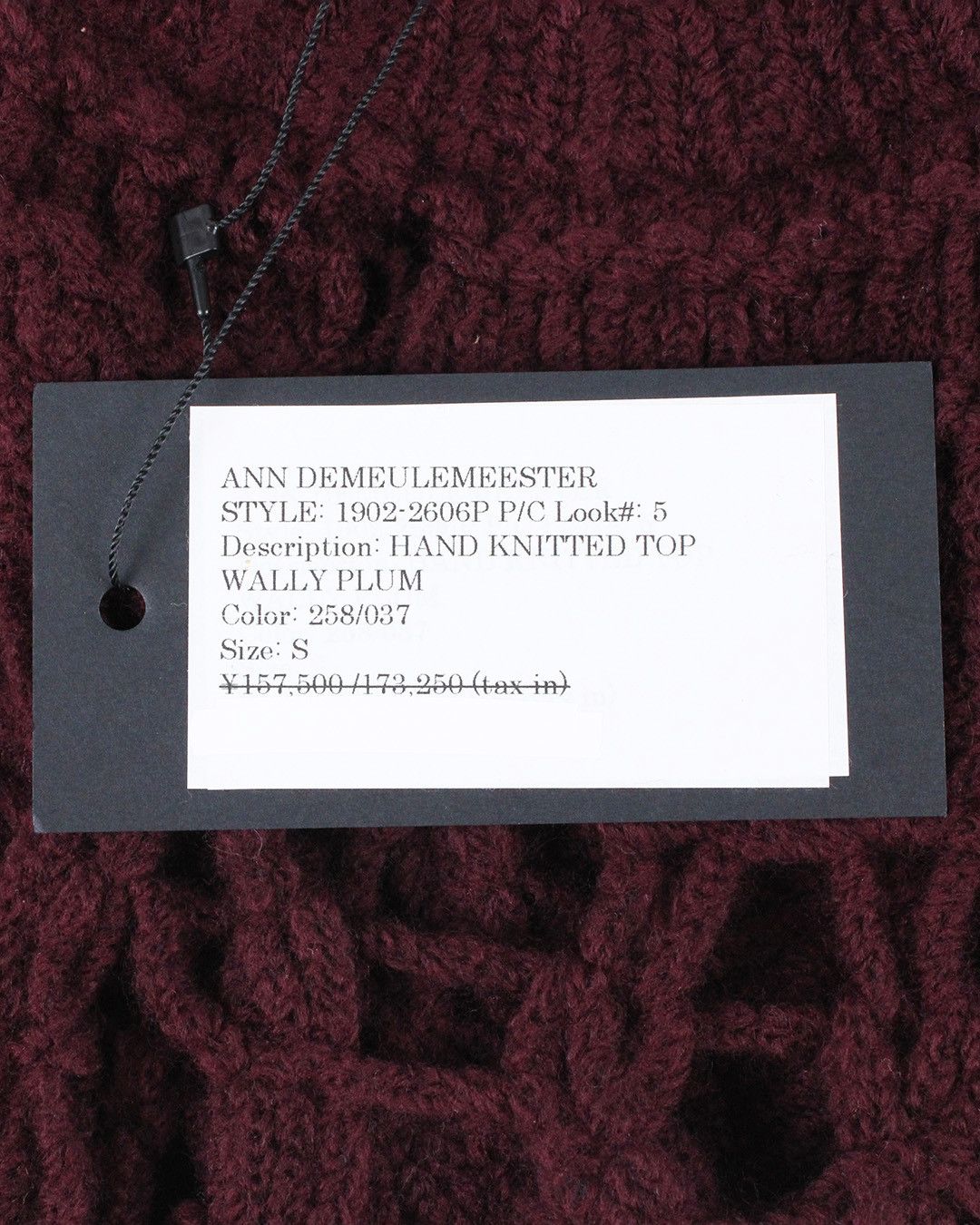 Ann Demeulemeester AW19 Hand Knitted Top (Runway) Size S / US 4 / IT 40 - 9 Thumbnail