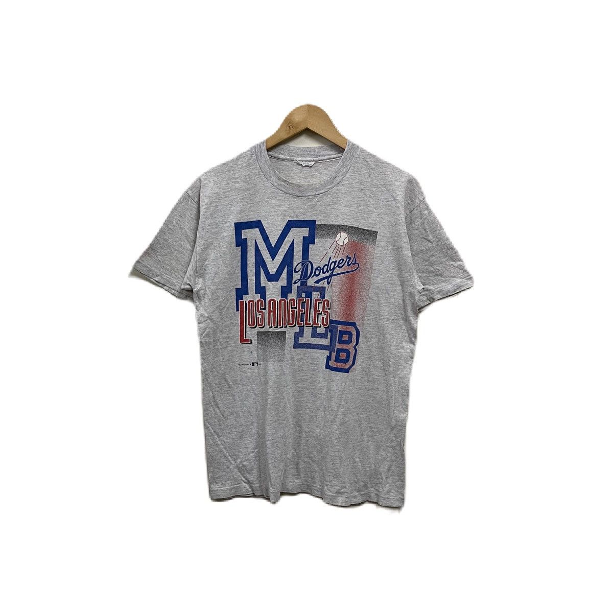 MLB Vintage 90s dodgers los angeles MLB tshirt Size US M / EU 48-50 / 2 - 1 Thumbnail