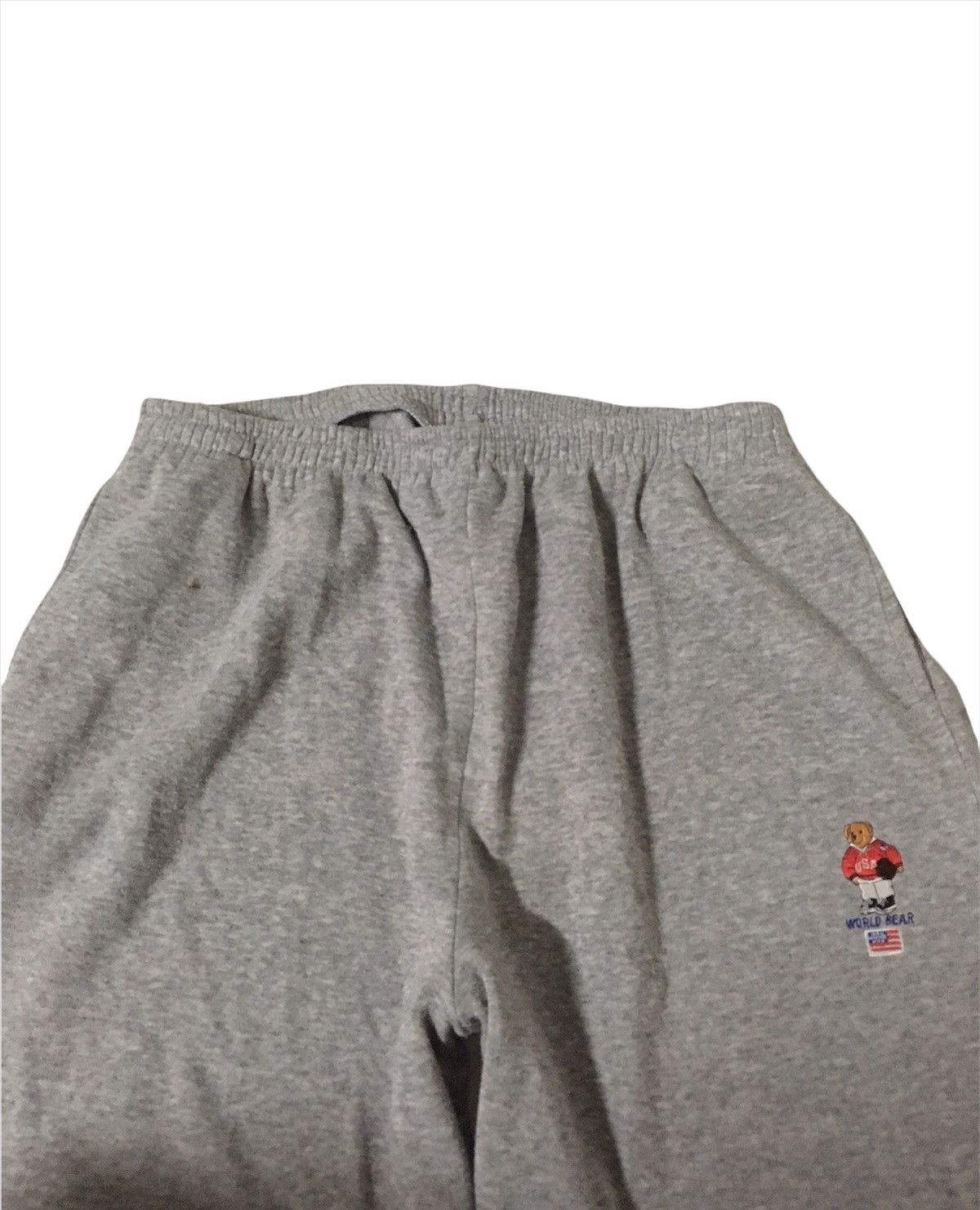 Vintage 🔥World Bear Nice Sweatpants Size US 30 / EU 46 - 5 Thumbnail