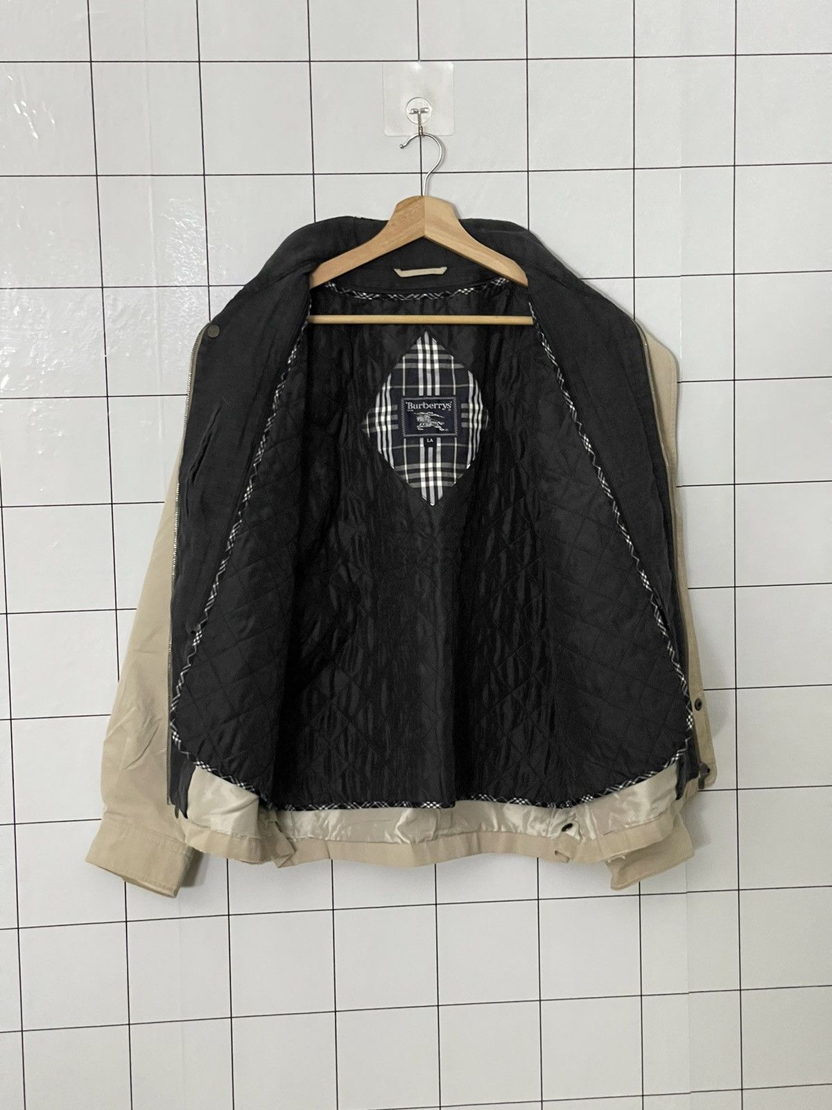 Burberry × Japanese Brand × Vintage Vintage Burberry Lined Harriton Jacket Size US L / EU 52-54 / 3 - 11 Thumbnail