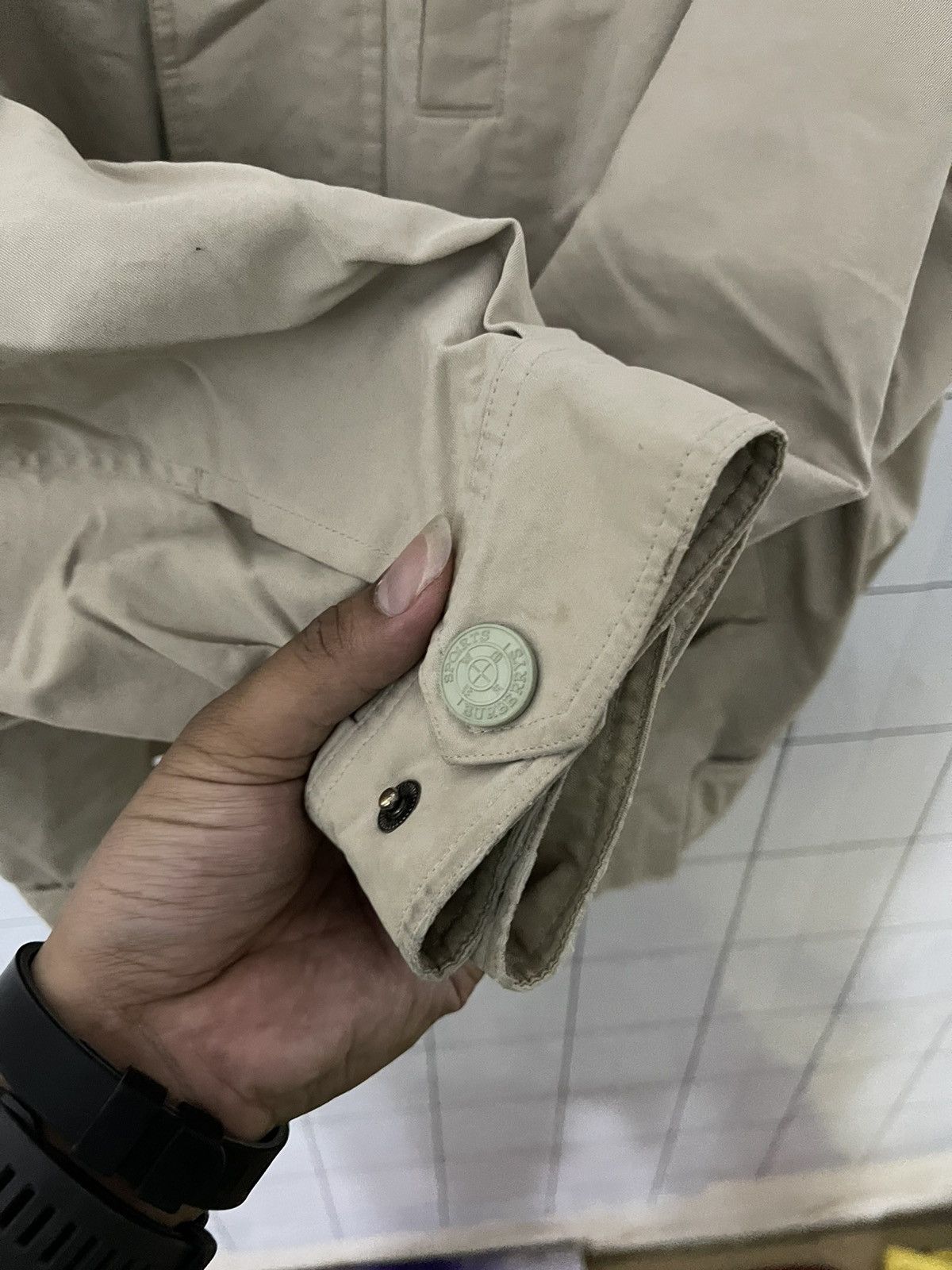 Burberry × Japanese Brand × Vintage Vintage Burberry Lined Harriton Jacket Size US L / EU 52-54 / 3 - 9 Thumbnail