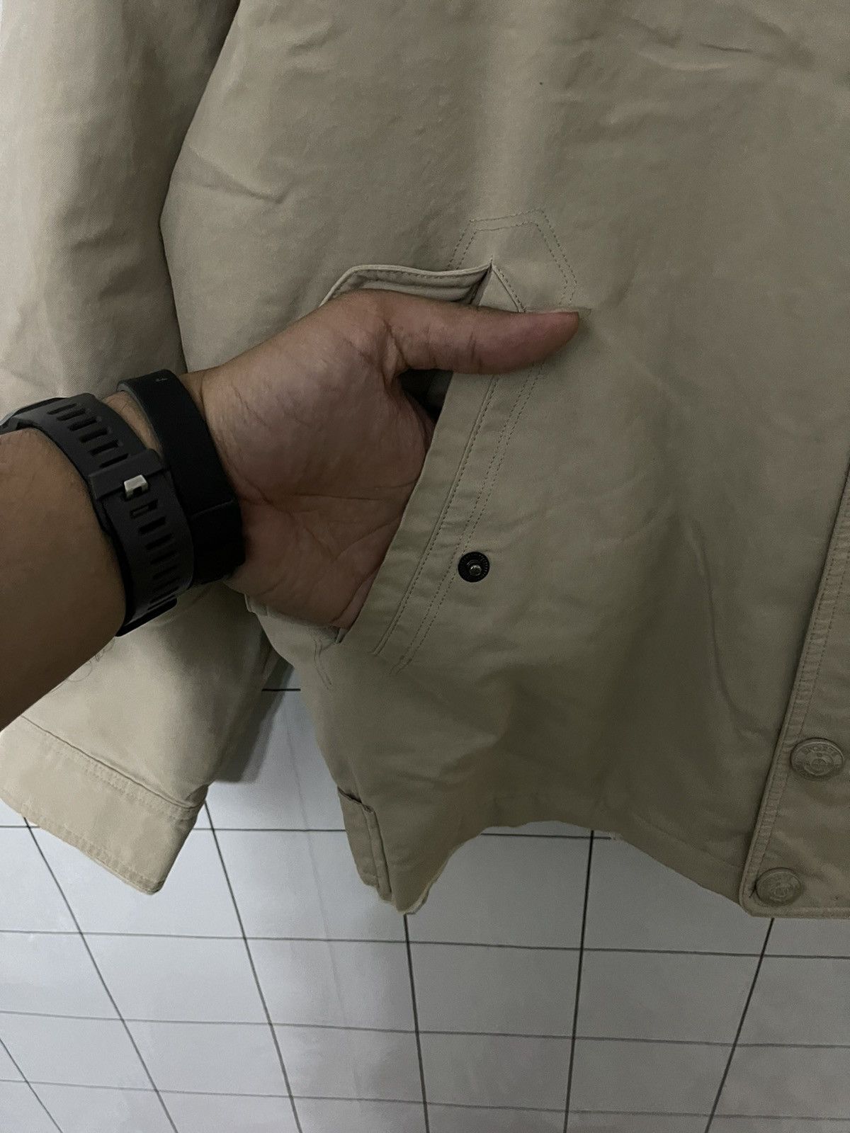 Burberry × Japanese Brand × Vintage Vintage Burberry Lined Harriton Jacket Size US L / EU 52-54 / 3 - 5 Thumbnail