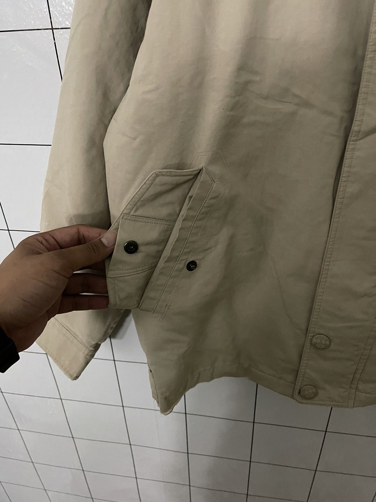 Burberry × Japanese Brand × Vintage Vintage Burberry Lined Harriton Jacket Size US L / EU 52-54 / 3 - 4 Thumbnail