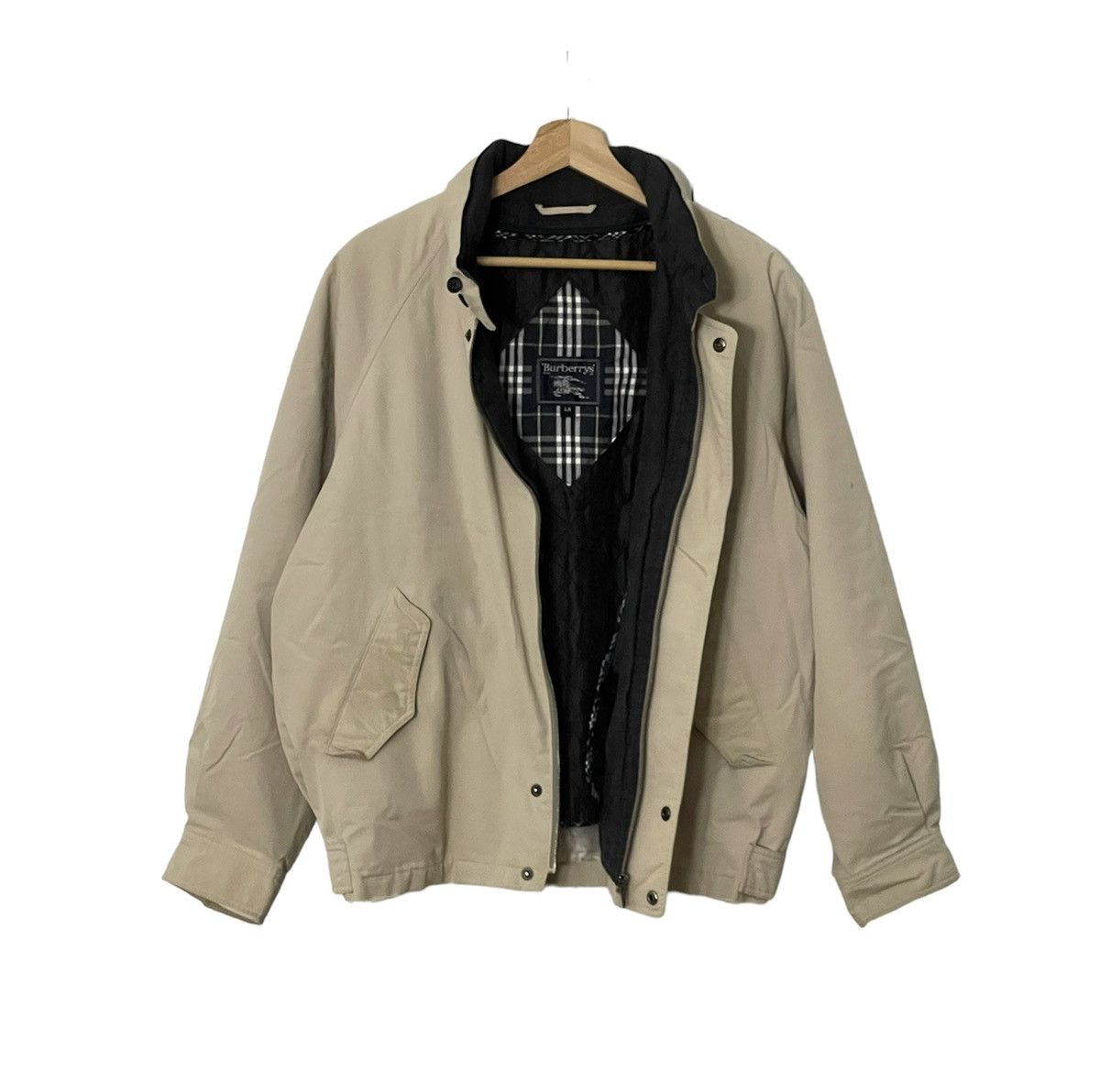 Burberry × Japanese Brand × Vintage Vintage Burberry Lined Harriton Jacket Size US L / EU 52-54 / 3 - 1 Thumbnail
