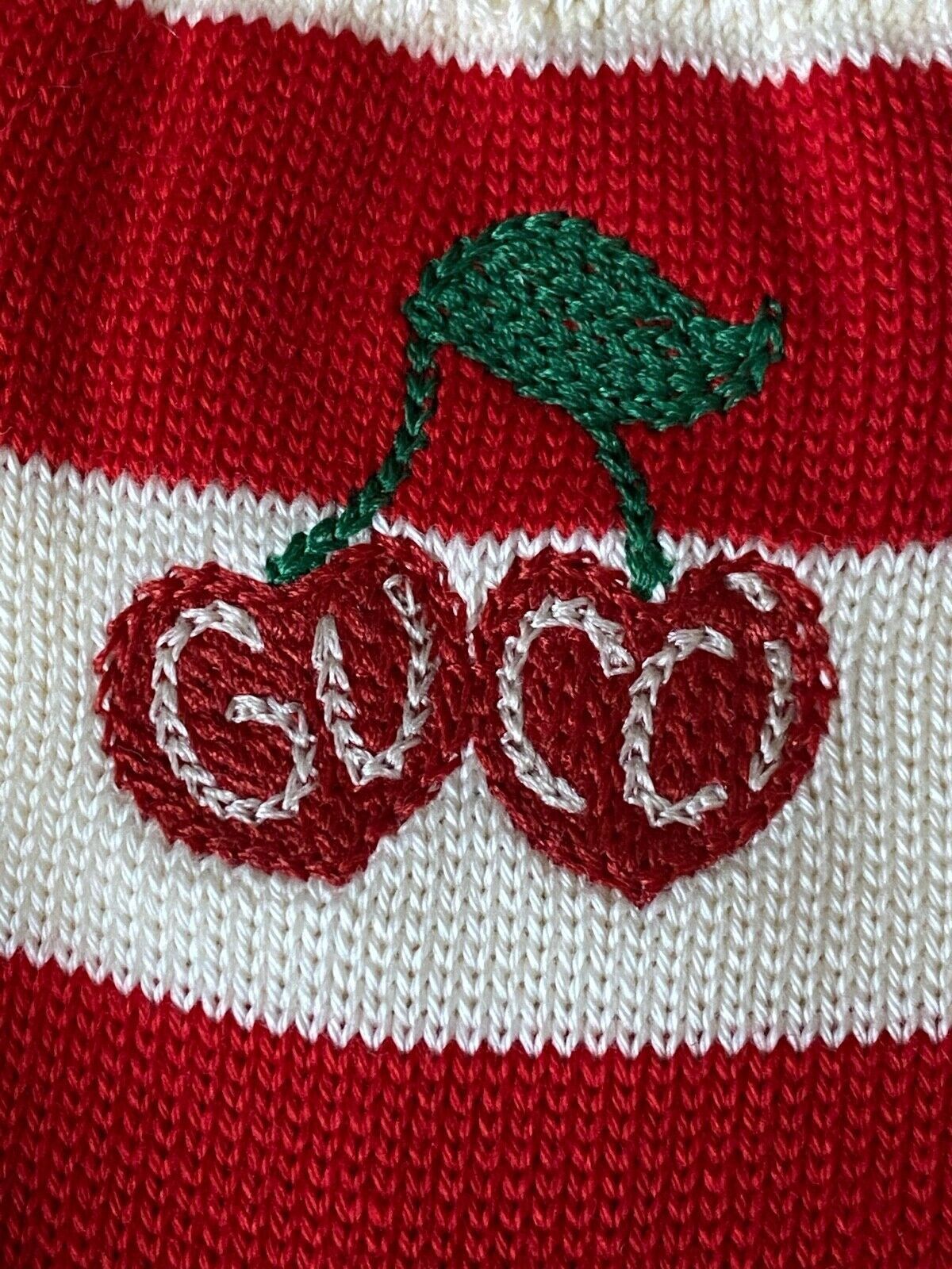 Gucci Socks in Red & White Size ONE SIZE - 5 Thumbnail