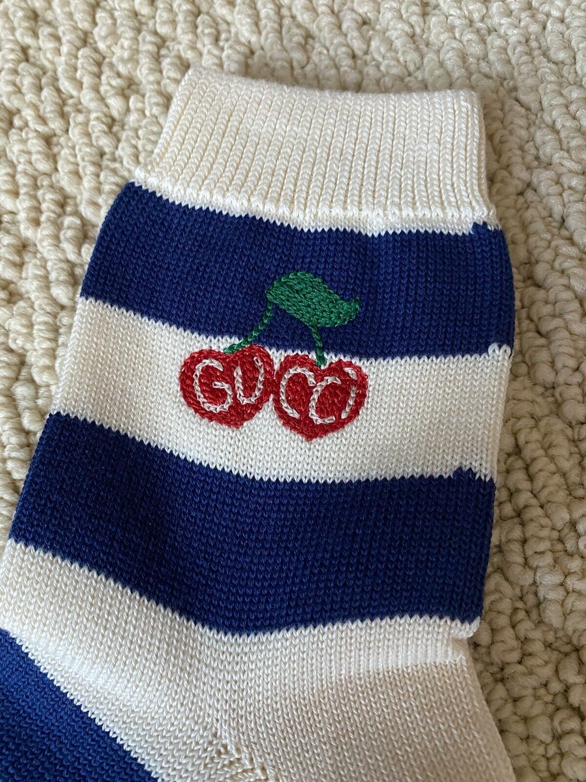 Gucci Socks in Blue & White Size ONE SIZE - 3 Thumbnail