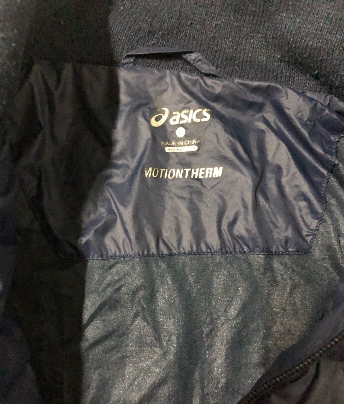 Asics × Vintage 🔥Rare Asics Knitting Puffer Zipper Jacket Size US S / EU 44-46 / 1 - 6 Thumbnail