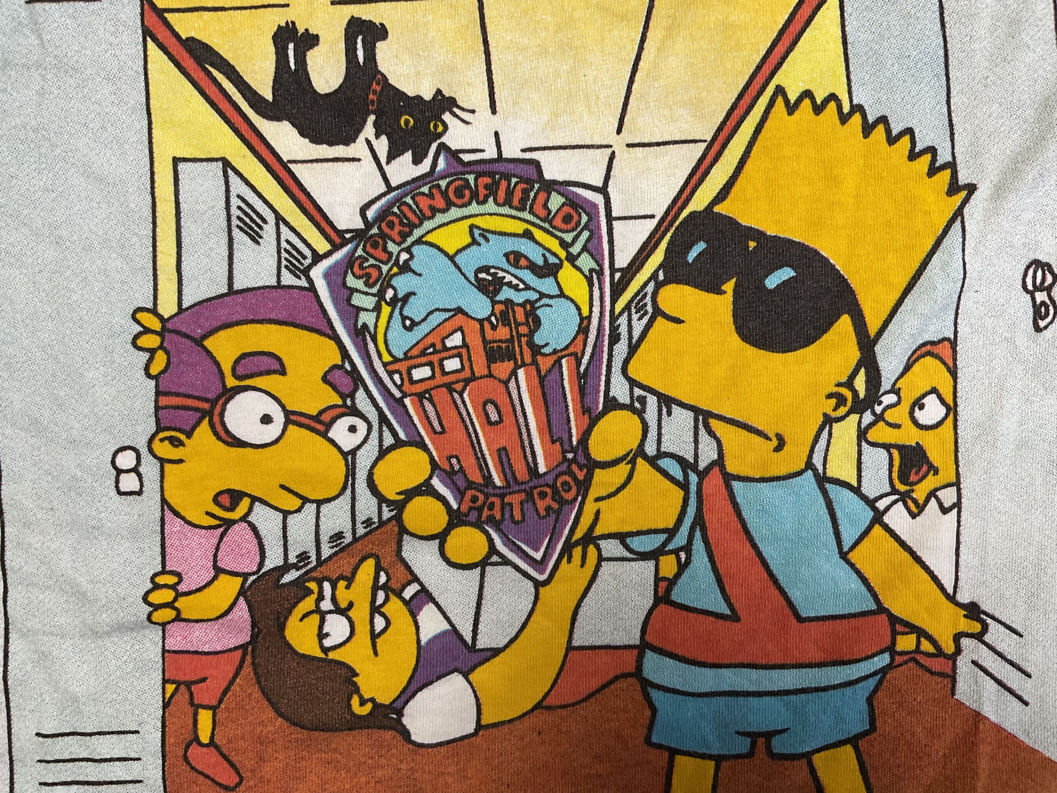 Cartoon Network Vtg 1997 Bart Simpson Springfield T-Shirt Fits Size S-M Size US M / EU 48-50 / 2 - 3 Thumbnail