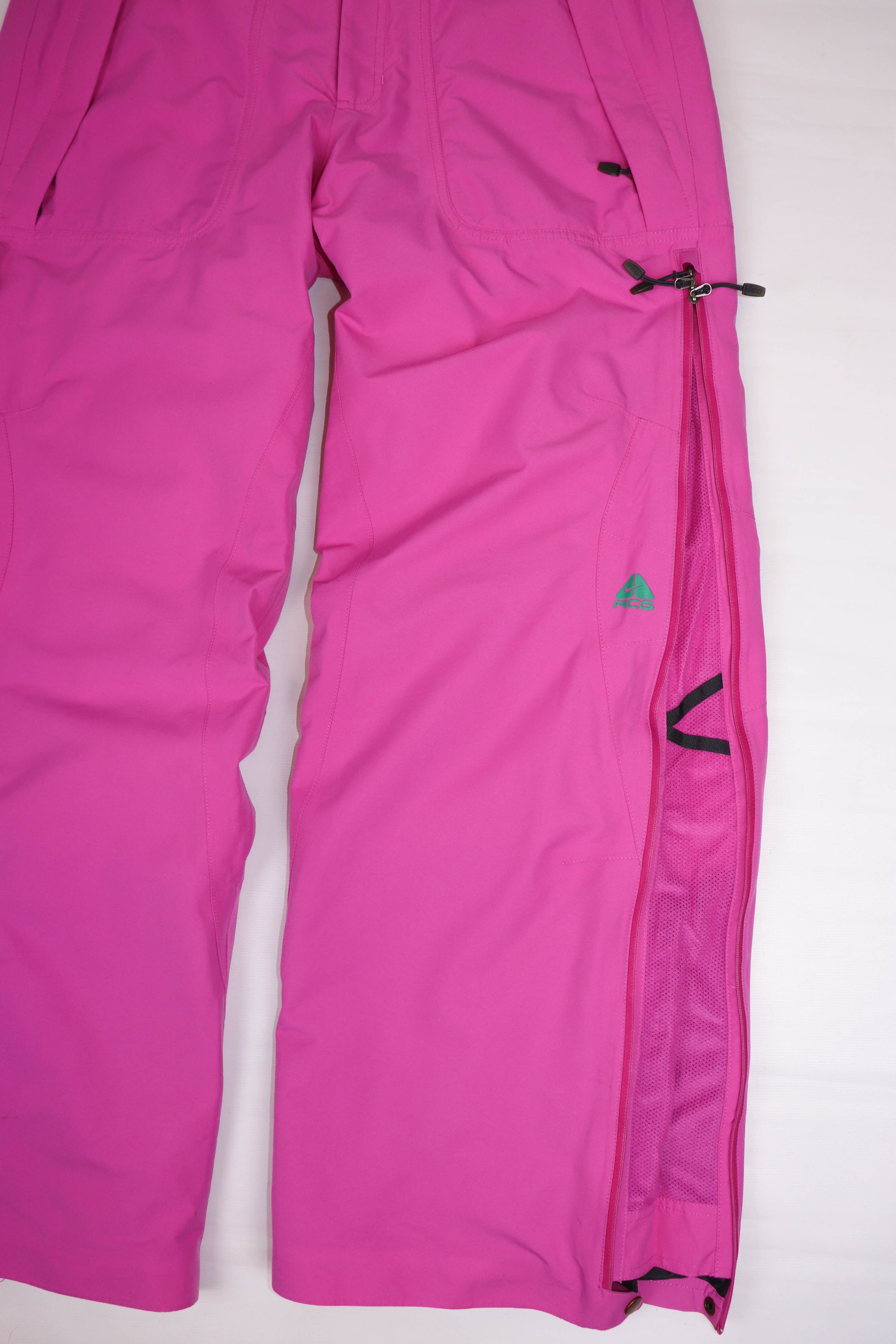 Nike Nike ACG FitStorm Vintage Pink Gore-Tex Ski Snow Pants Size 35" - 12 Thumbnail