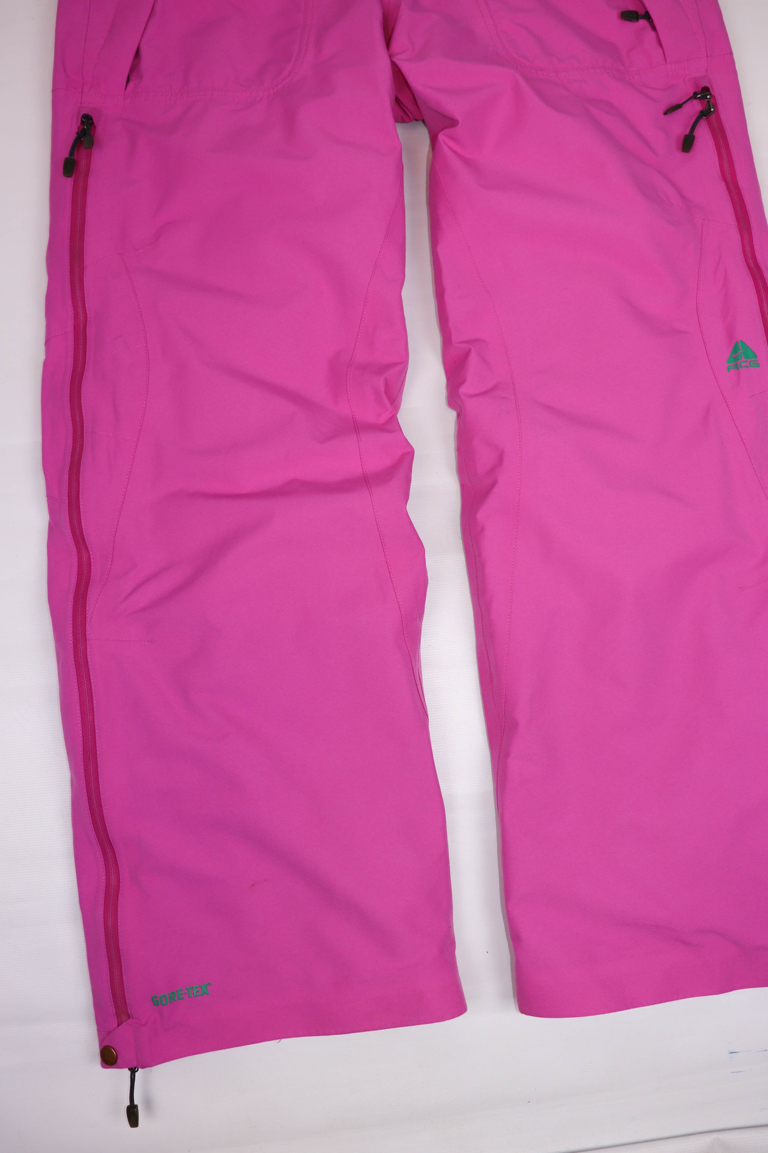 Nike Nike ACG FitStorm Vintage Pink Gore-Tex Ski Snow Pants Size 35" - 11 Thumbnail