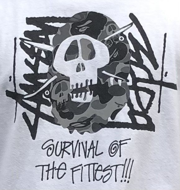 Bape × Stussy Bape x Stussy Collaboration Ape Head Tee Size US M / EU 48-50 / 2 - 3 Thumbnail