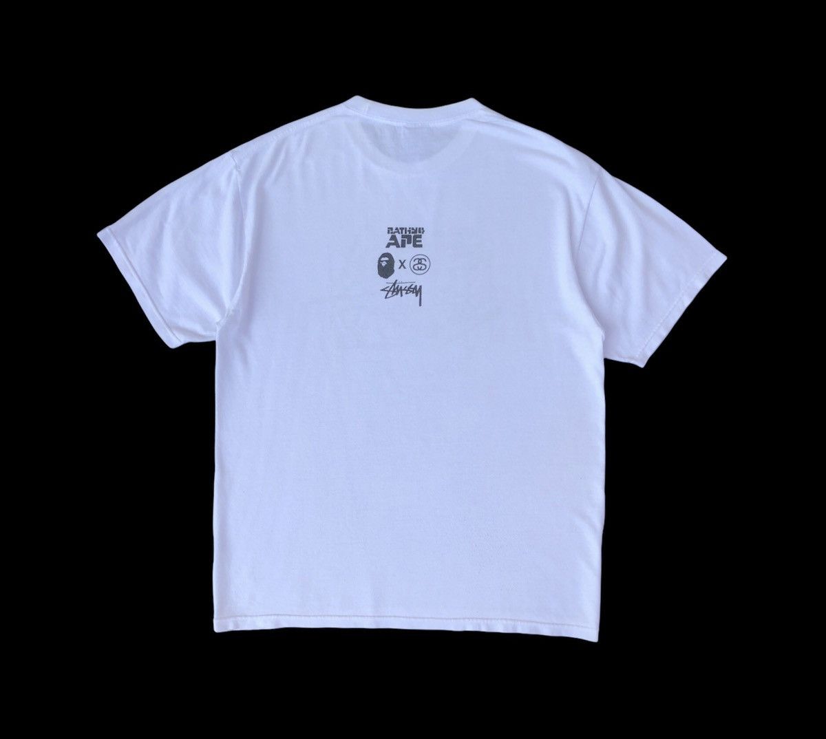 Bape × Stussy Bape x Stussy Collaboration Ape Head Tee Size US M / EU 48-50 / 2 - 7 Thumbnail