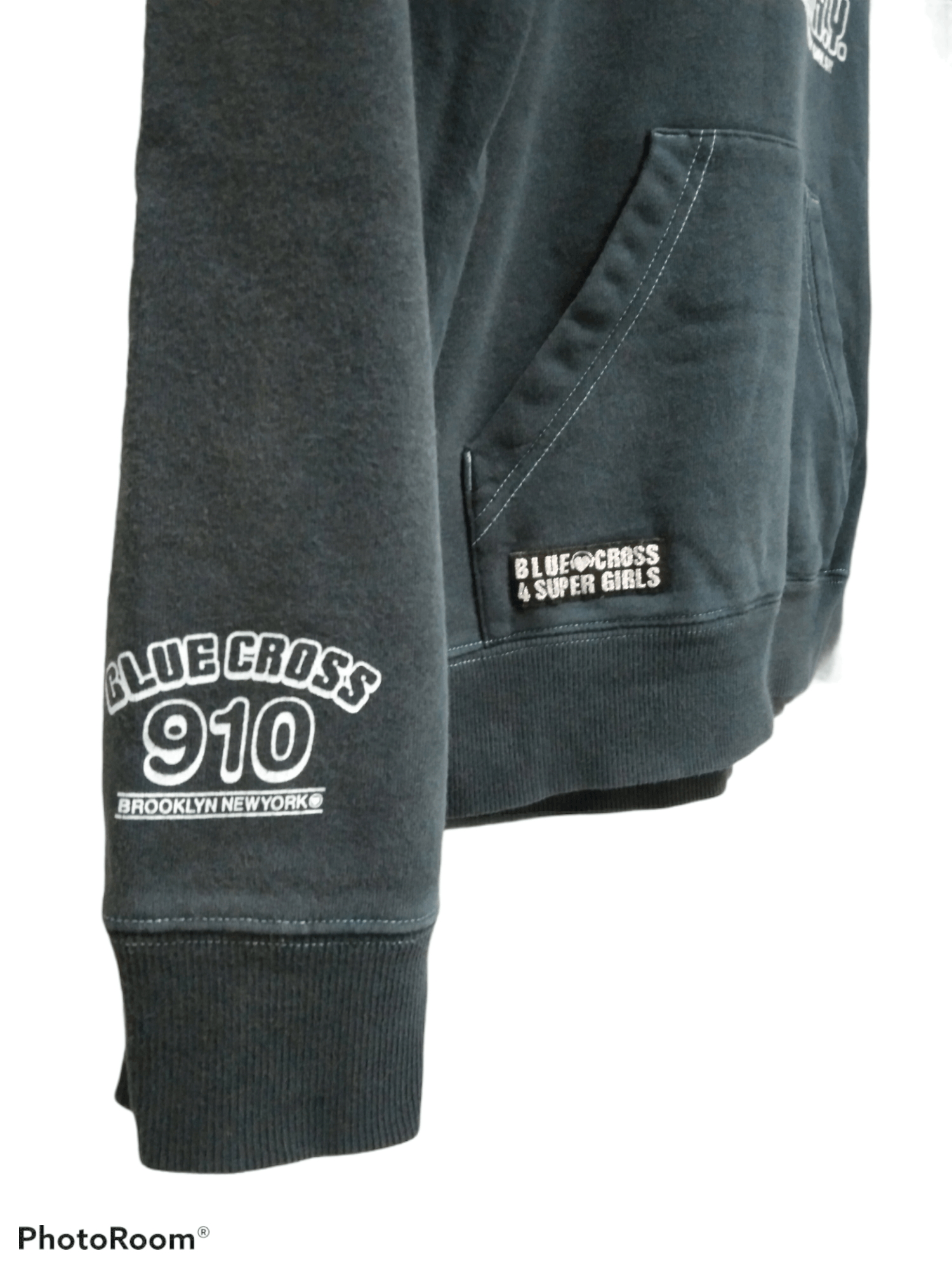 Japanese Brand × Vintage Blue Cross 910 Super Girl Sweater Hoodie Size US L / EU 52-54 / 3 - 3 Thumbnail