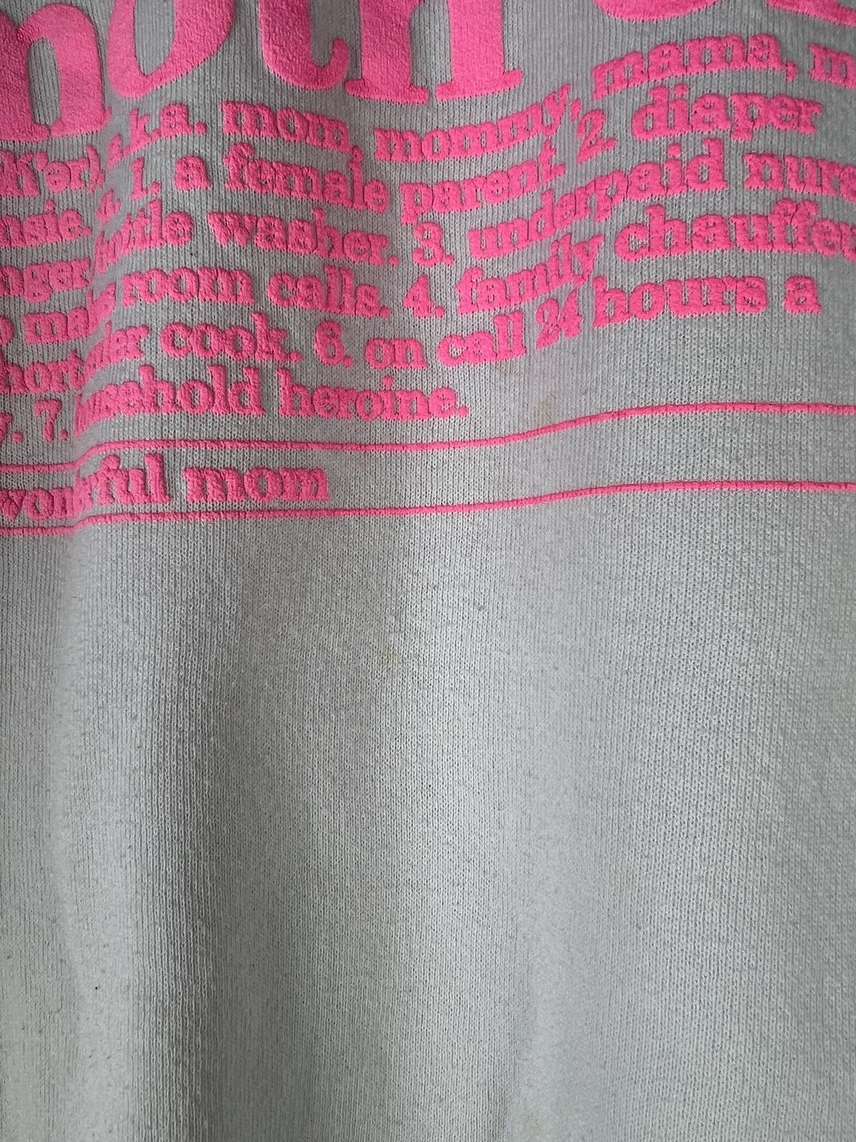 Fruit Of The Loom Vintage Mother Crewneck Size US L / EU 52-54 / 3 - 4 Thumbnail