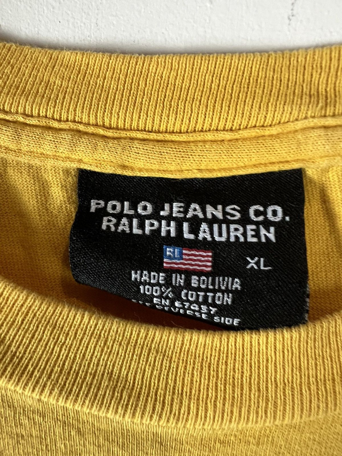 Polo Ralph Lauren Vintage Polo Jeans International Avalanche Rescue Team Tee Size US XL / EU 56 / 4 - 3 Thumbnail