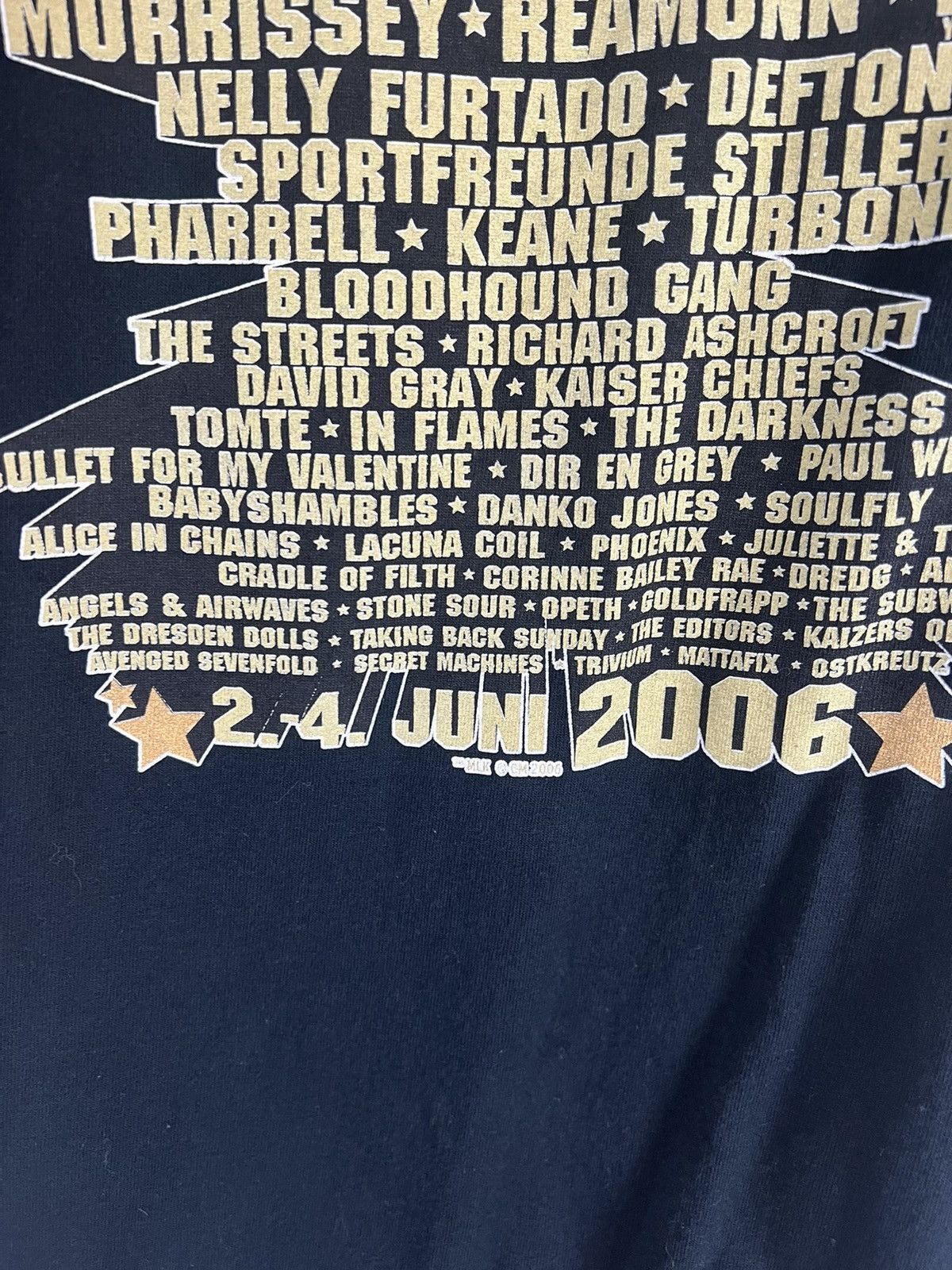 Mtv Vintage 2006 MTV Rock AM Ring Concert Tee Size US M / EU 48-50 / 2 - 3 Thumbnail