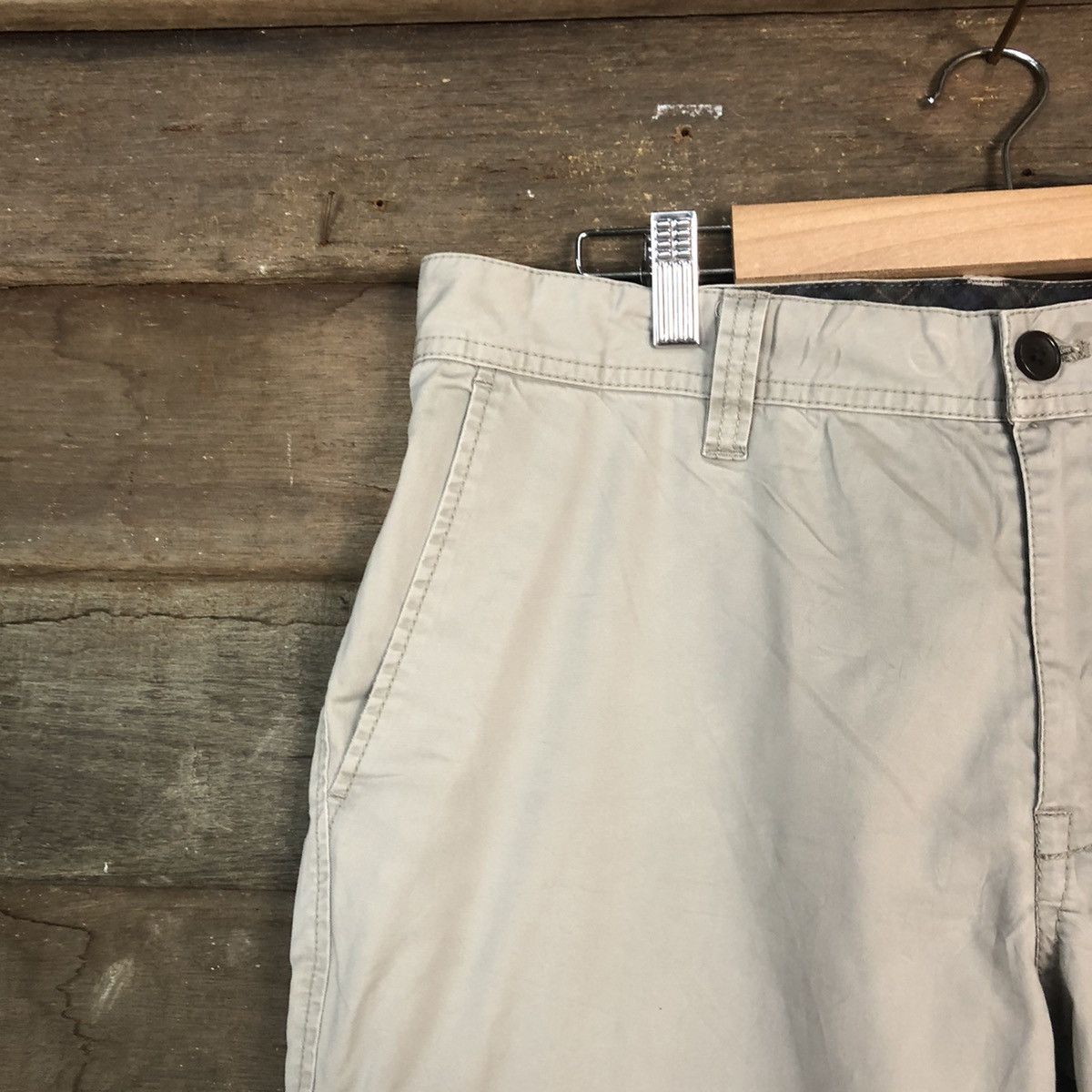 Japanese Brand DLL Ciqueto Ikka Grey Cargo Multipocket Pants #1355 Size US 33 - 6 Thumbnail