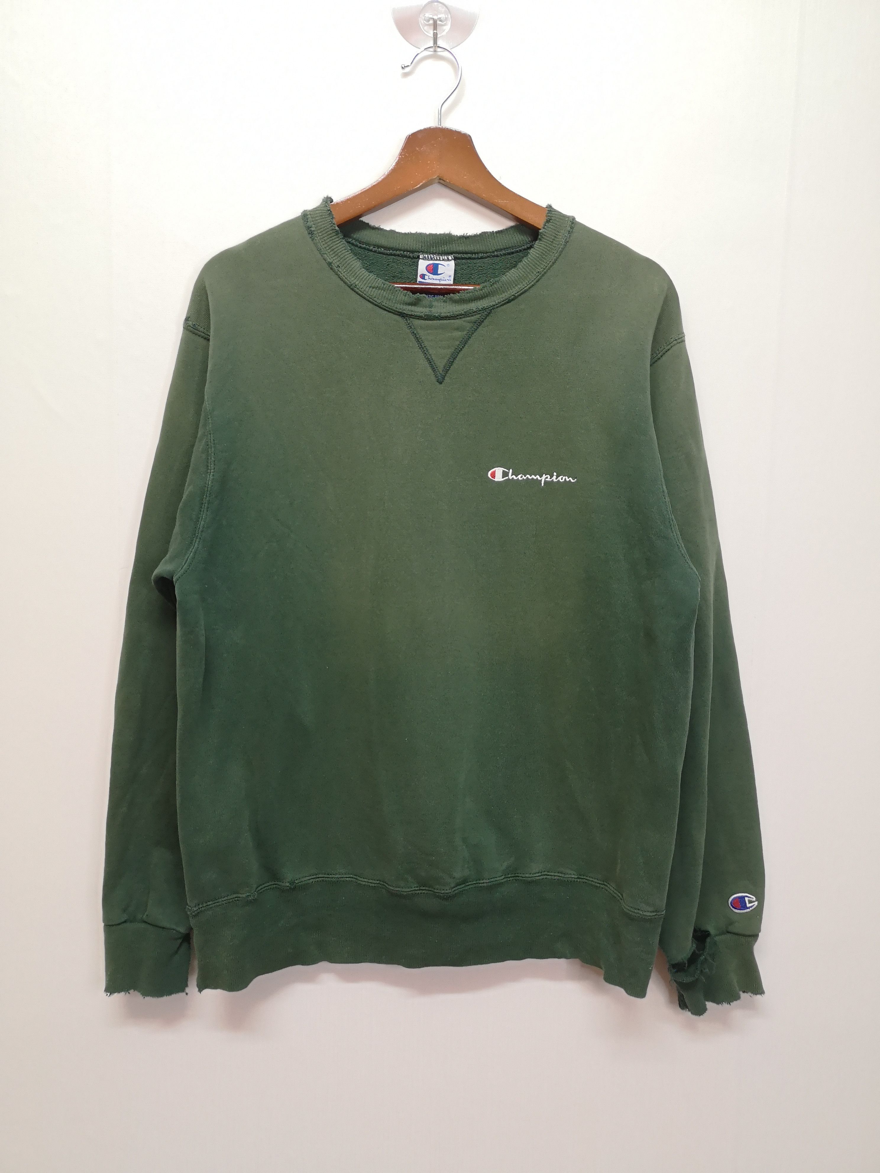 Champion × Vintage Vintage Sun Faded Trashnes Champion Sweatshirt Size US M / EU 48-50 / 2 - 1 Thumbnail
