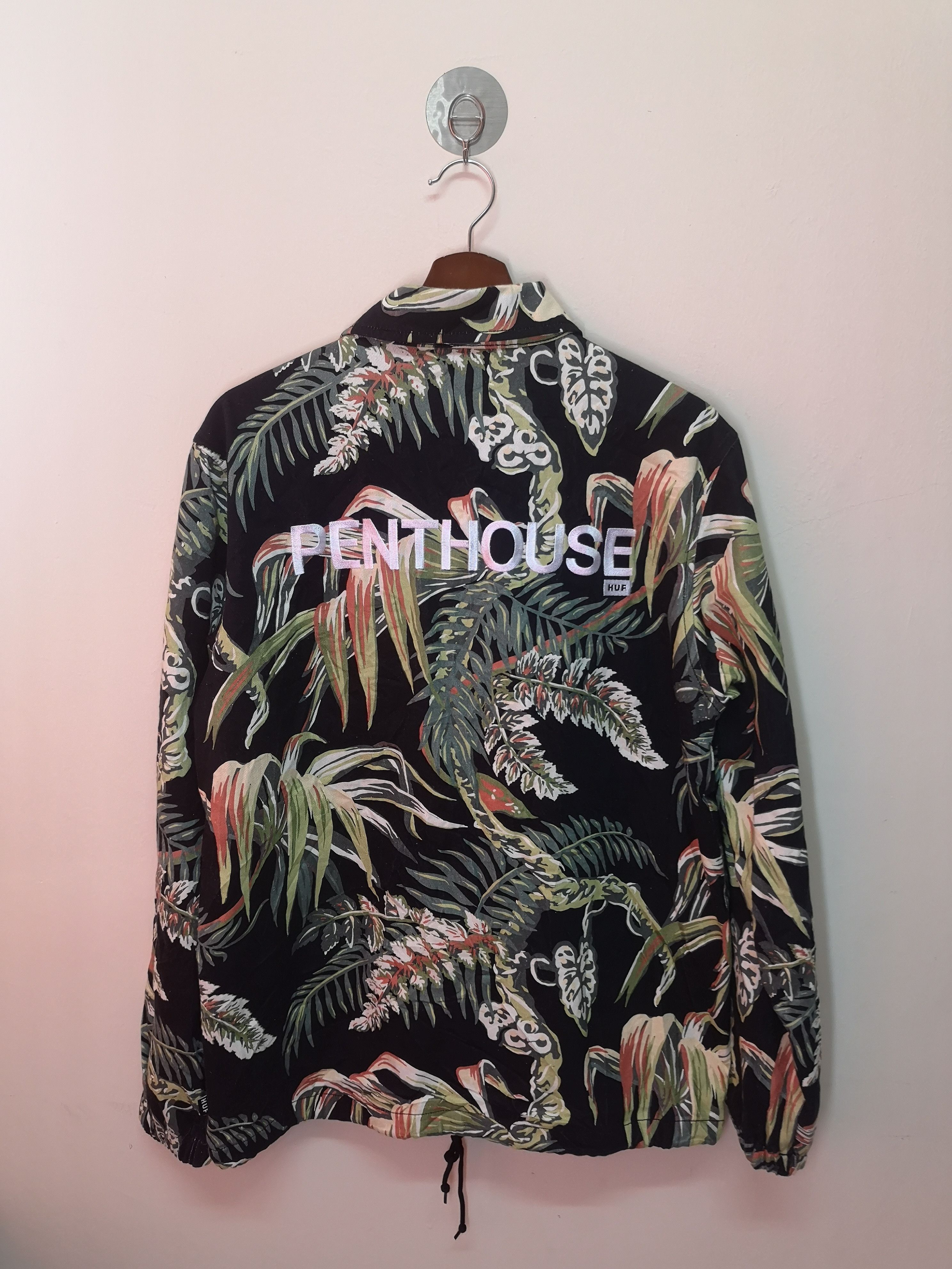 Huf × Vintage Huf Penthouse Floral Full Print Button Jacket Size US M / EU 48-50 / 2 - 2 Thumbnail
