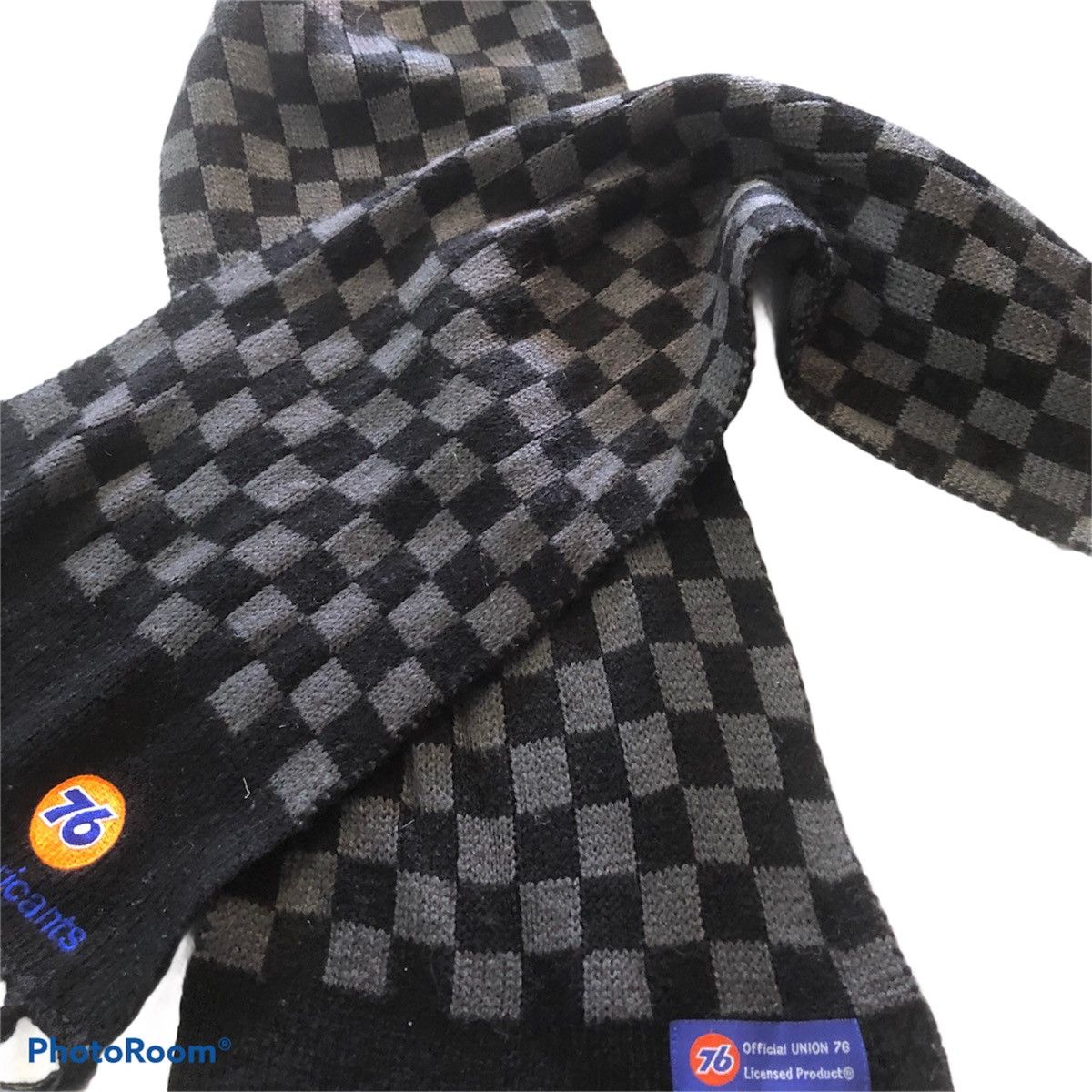 Japanese Brand 76 Lubricants knitted scarves/muffler flannel Size ONE SIZE - 2 Thumbnail