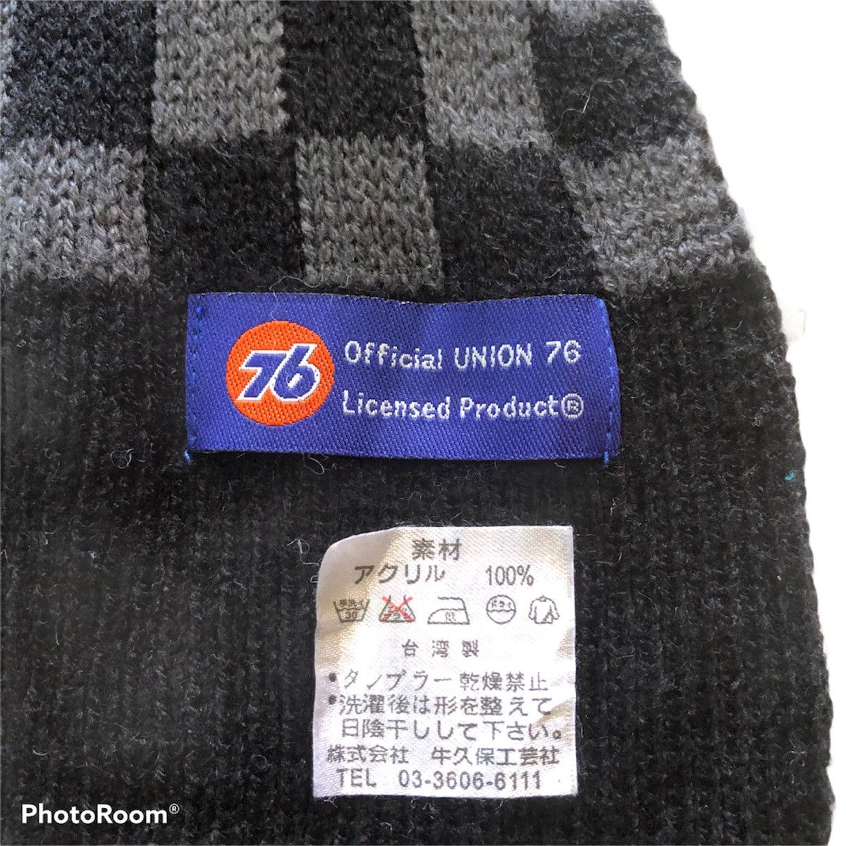 Japanese Brand 76 Lubricants knitted scarves/muffler flannel Size ONE SIZE - 3 Thumbnail