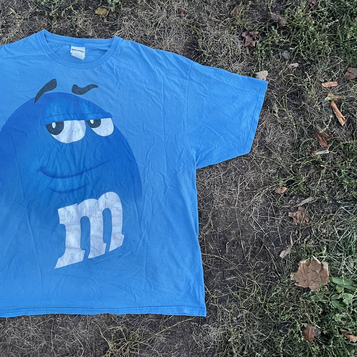 Vintage Vintage Y2K M&Ms Sun Faded Graphic Tee Streetwear Baggy XXL Size US XXL / EU 58 / 5 - 3 Thumbnail