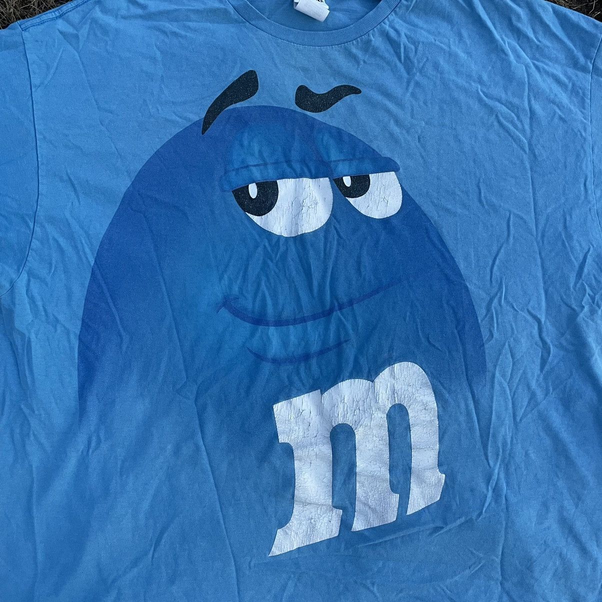 Vintage Vintage Y2K M&Ms Sun Faded Graphic Tee Streetwear Baggy XXL Size US XXL / EU 58 / 5 - 4 Thumbnail