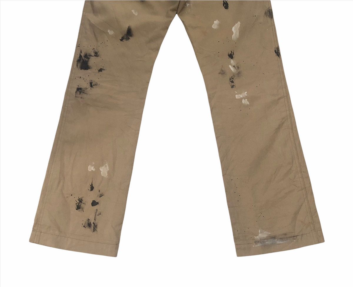 Japanese Brand 🔥Japanese Bonds and Peace Patchwork Painted Jeans Size US 31 - 7 Thumbnail