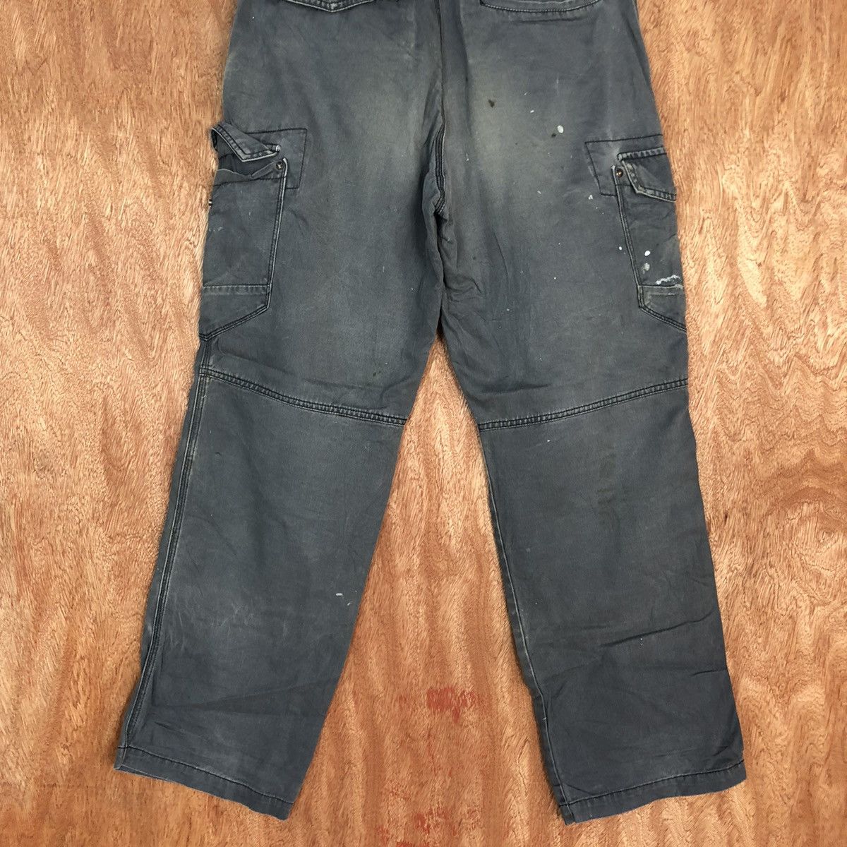 Japanese Brand Evenriver Grey dirty thrashed Multipocket Cargo Pants #c941 Size US 30 / EU 46 - 10 Thumbnail