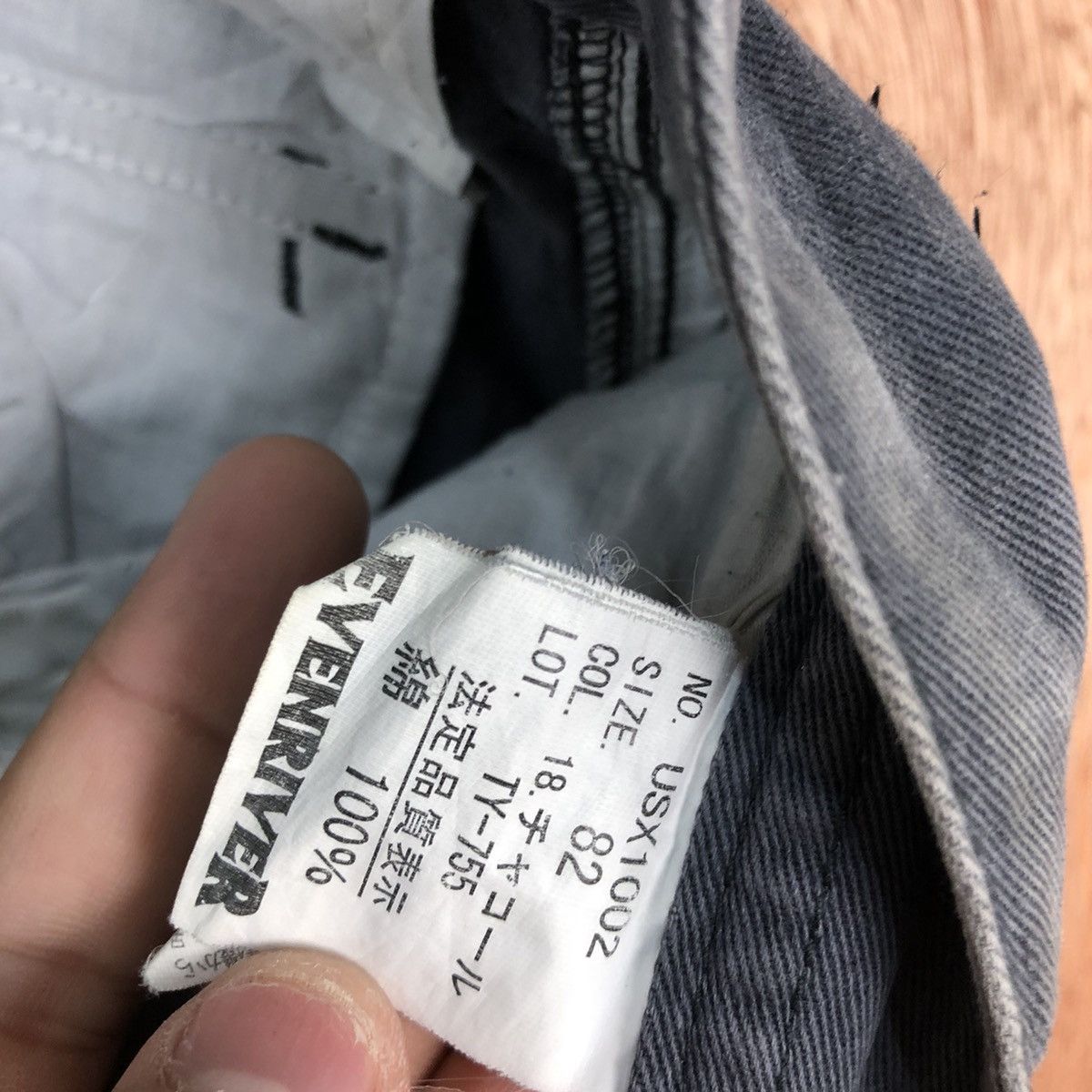 Japanese Brand Evenriver Grey dirty thrashed Multipocket Cargo Pants #c941 Size US 30 / EU 46 - 13 Thumbnail