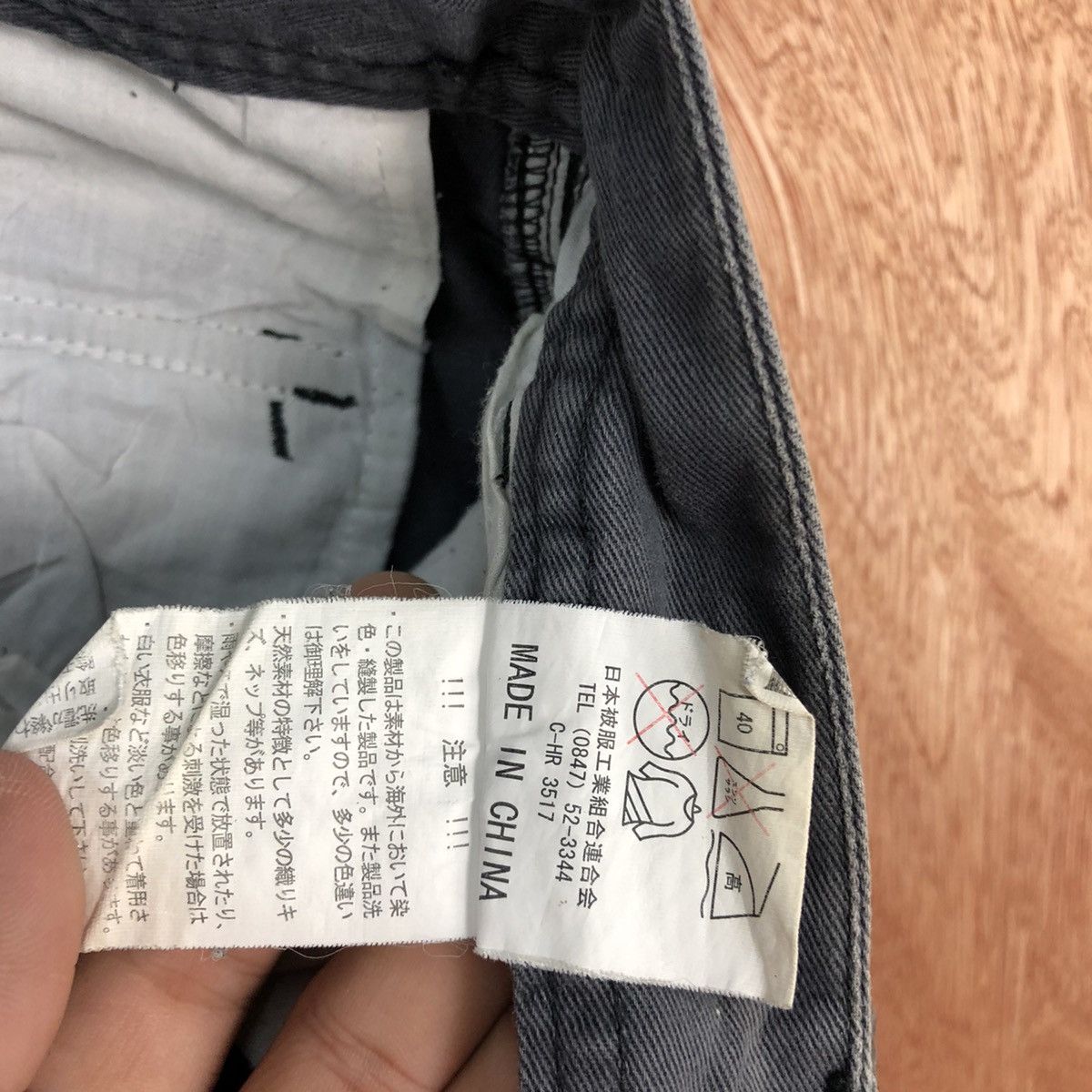 Japanese Brand Evenriver Grey dirty thrashed Multipocket Cargo Pants #c941 Size US 30 / EU 46 - 12 Thumbnail